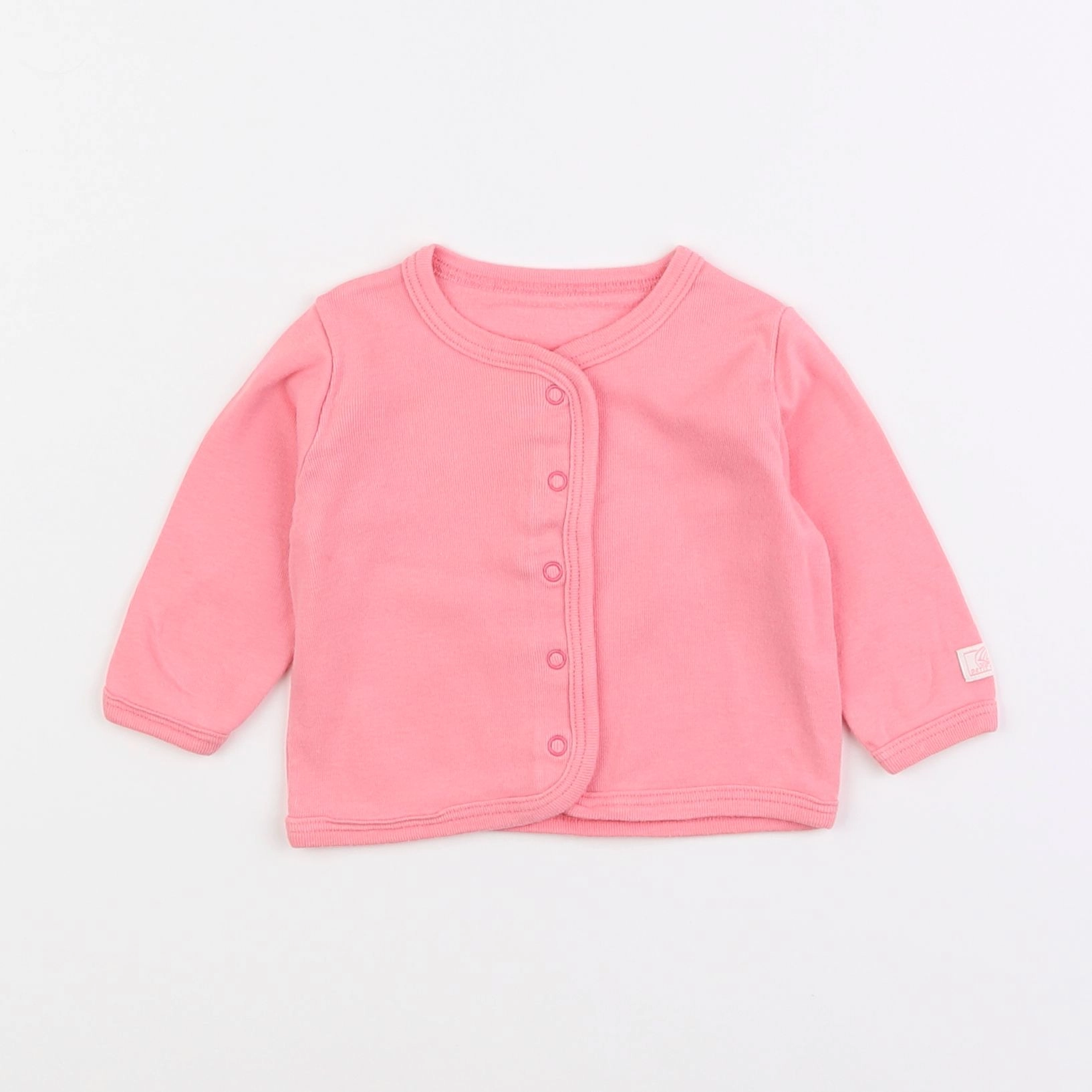 Petit Bateau - tee-shirt rose - 3 mois