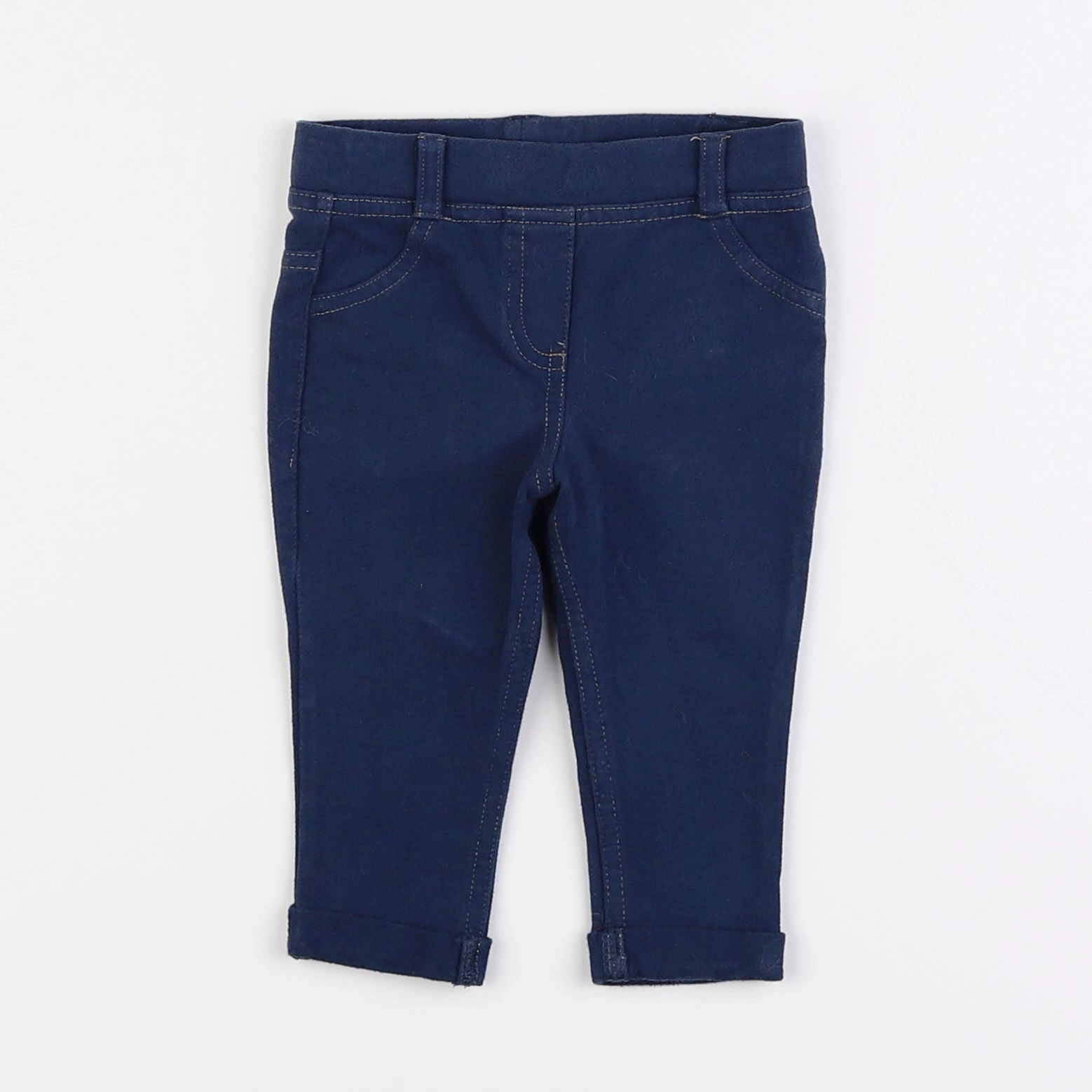 Tape à l'oeil - jegging bleu - 6 mois