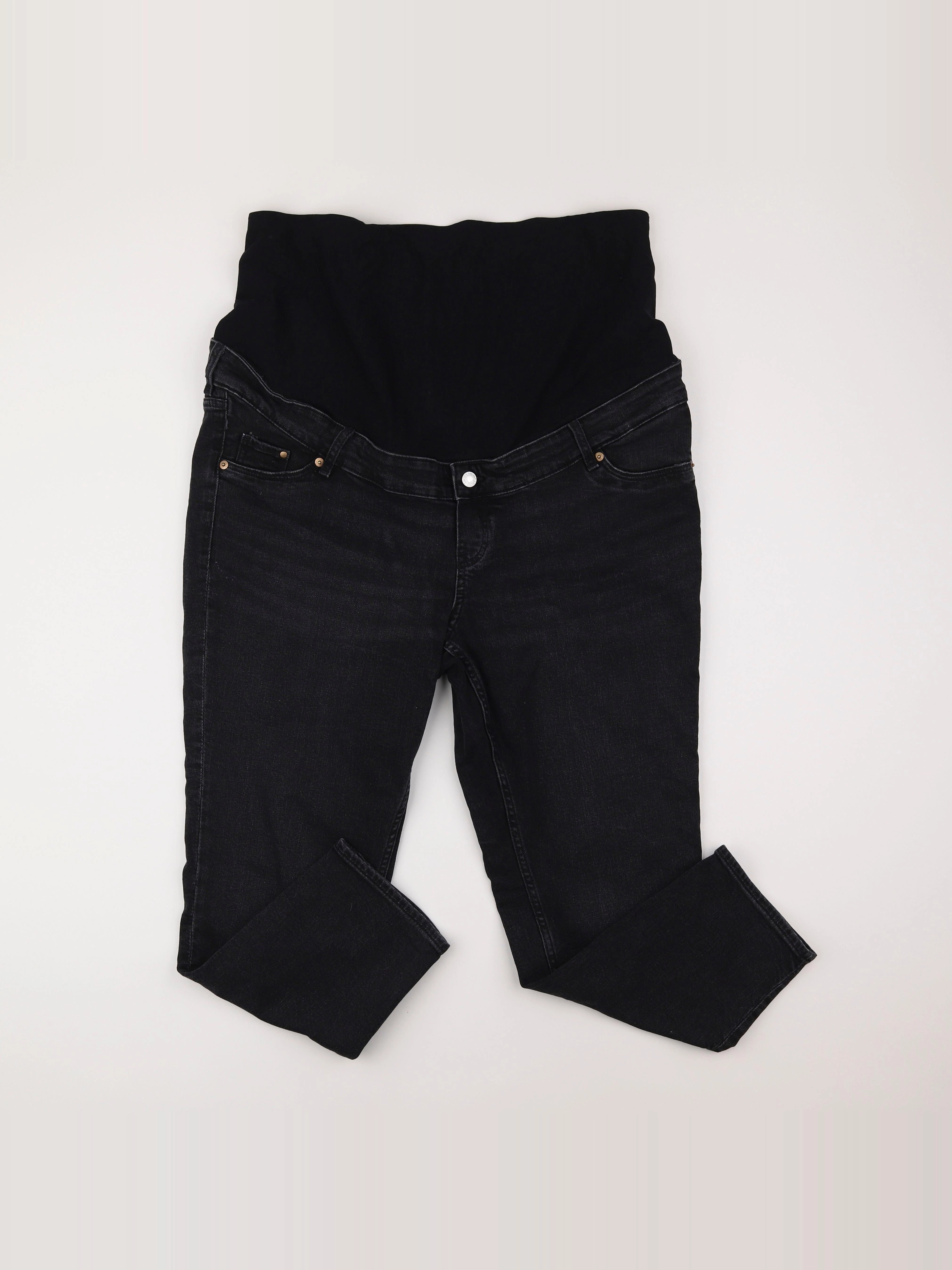 H&M - jean grossesse noir - 48 à 50