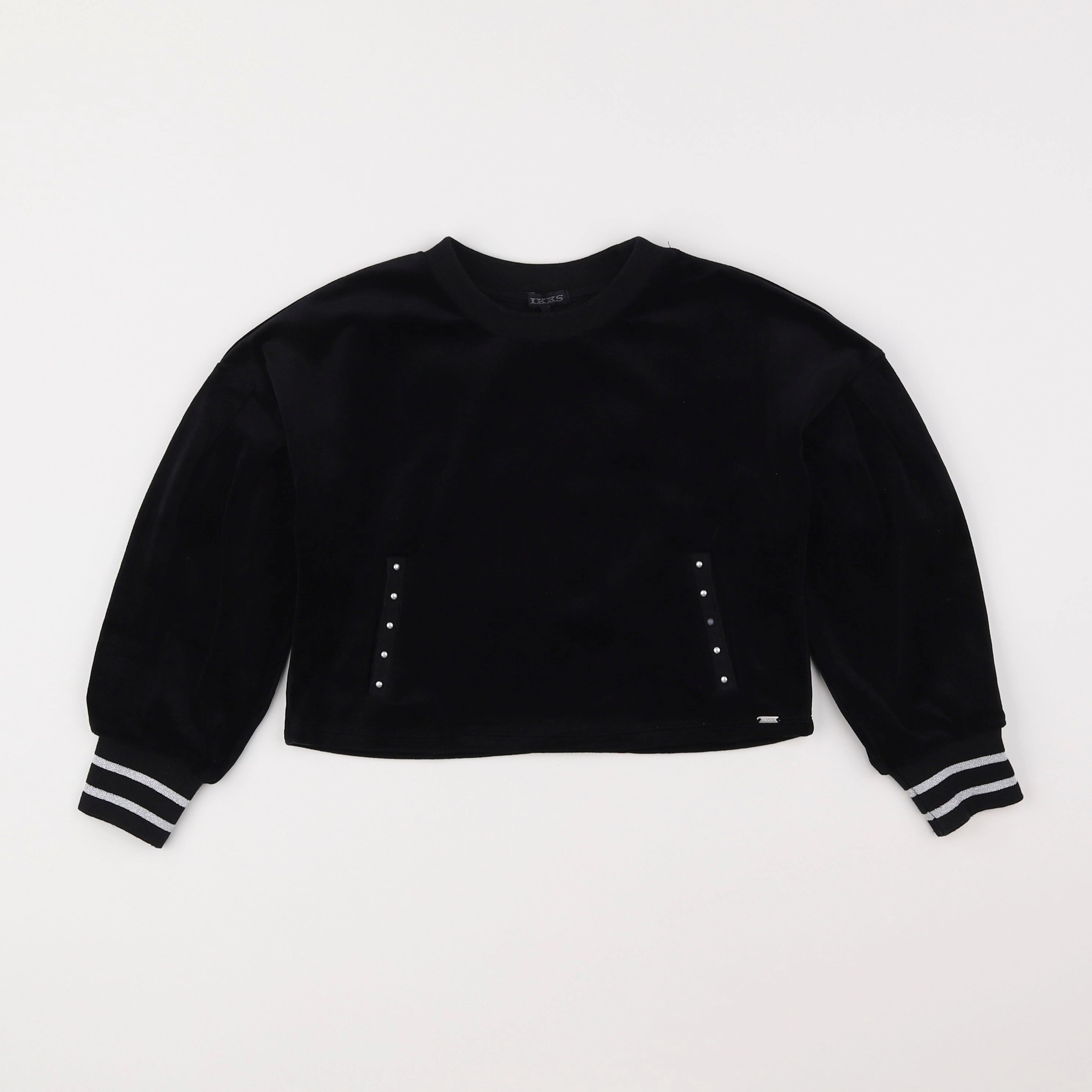 IKKS - sweat noir - 6 ans