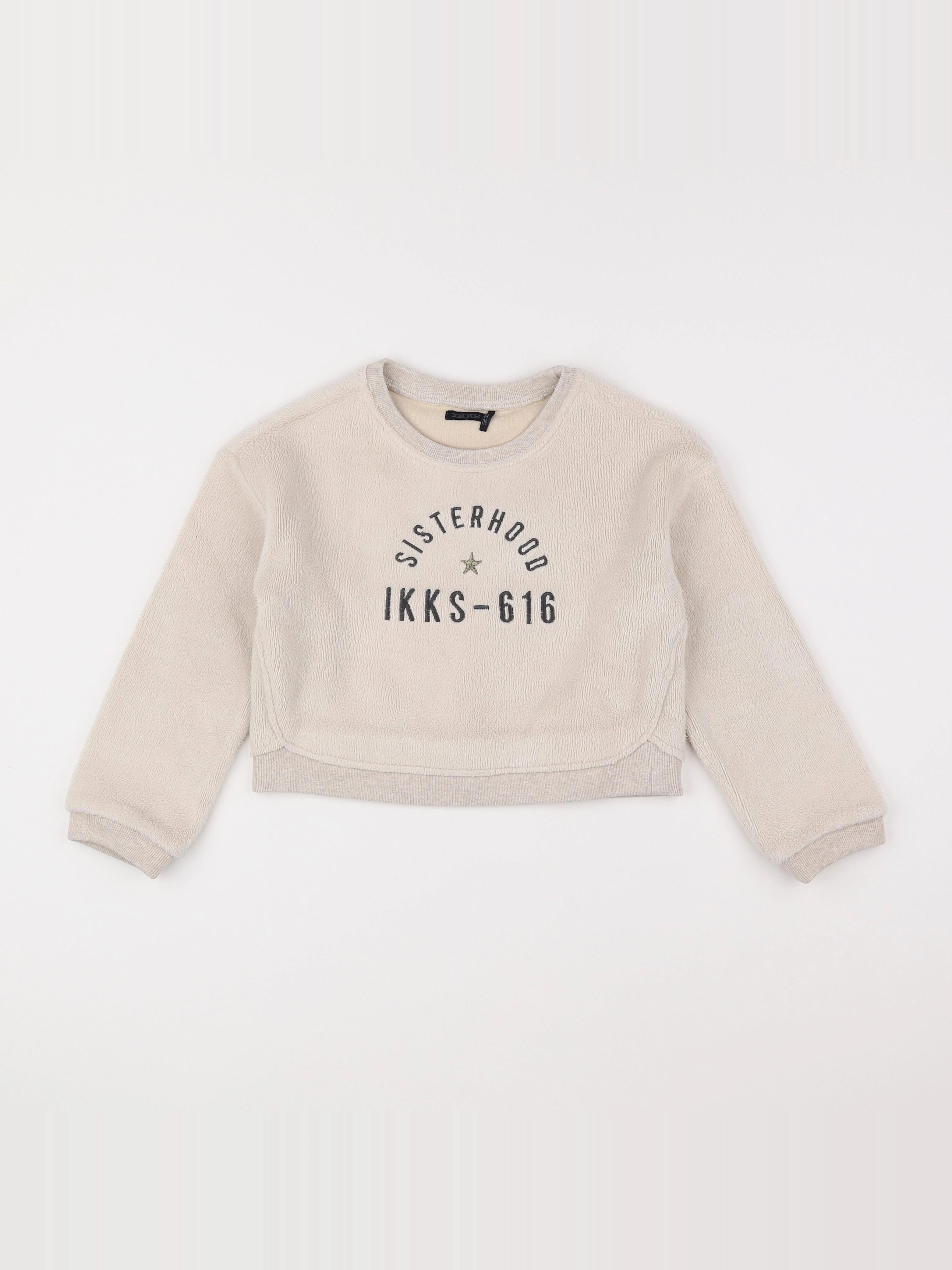 IKKS - pull beige - 6 ans