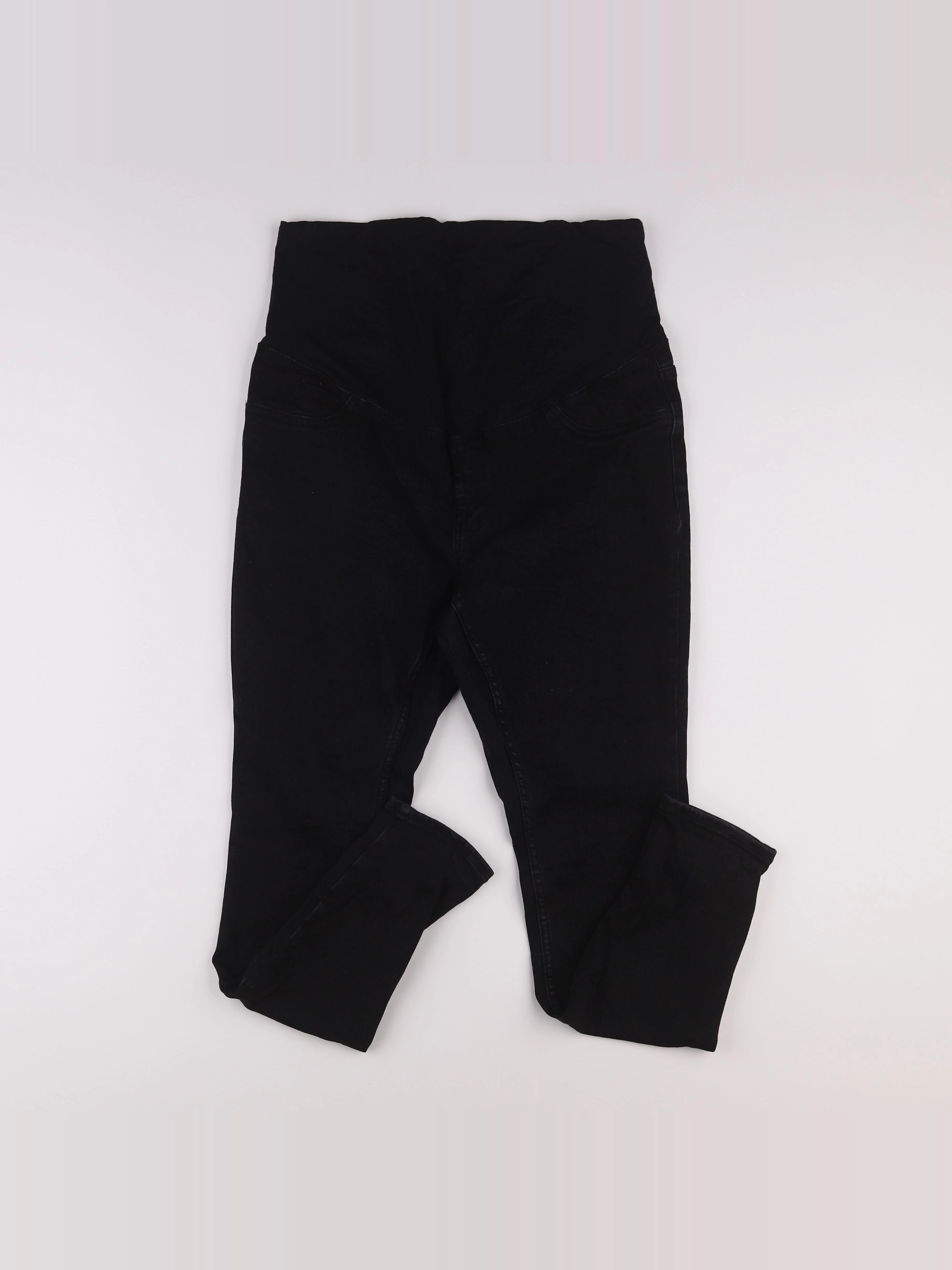 Kiabi - jean grossesse noir - 44