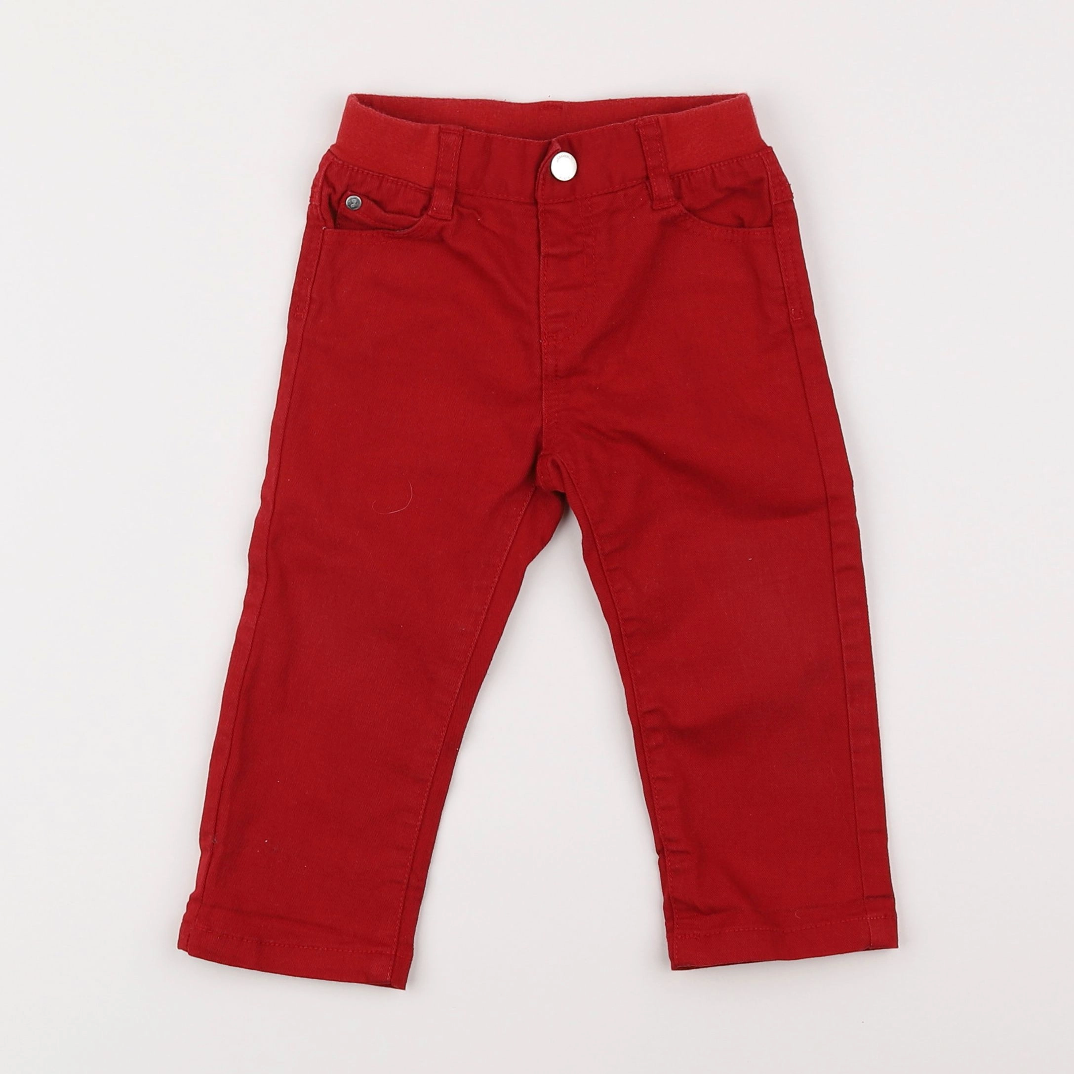 Jacadi - jean rouge - 18 mois