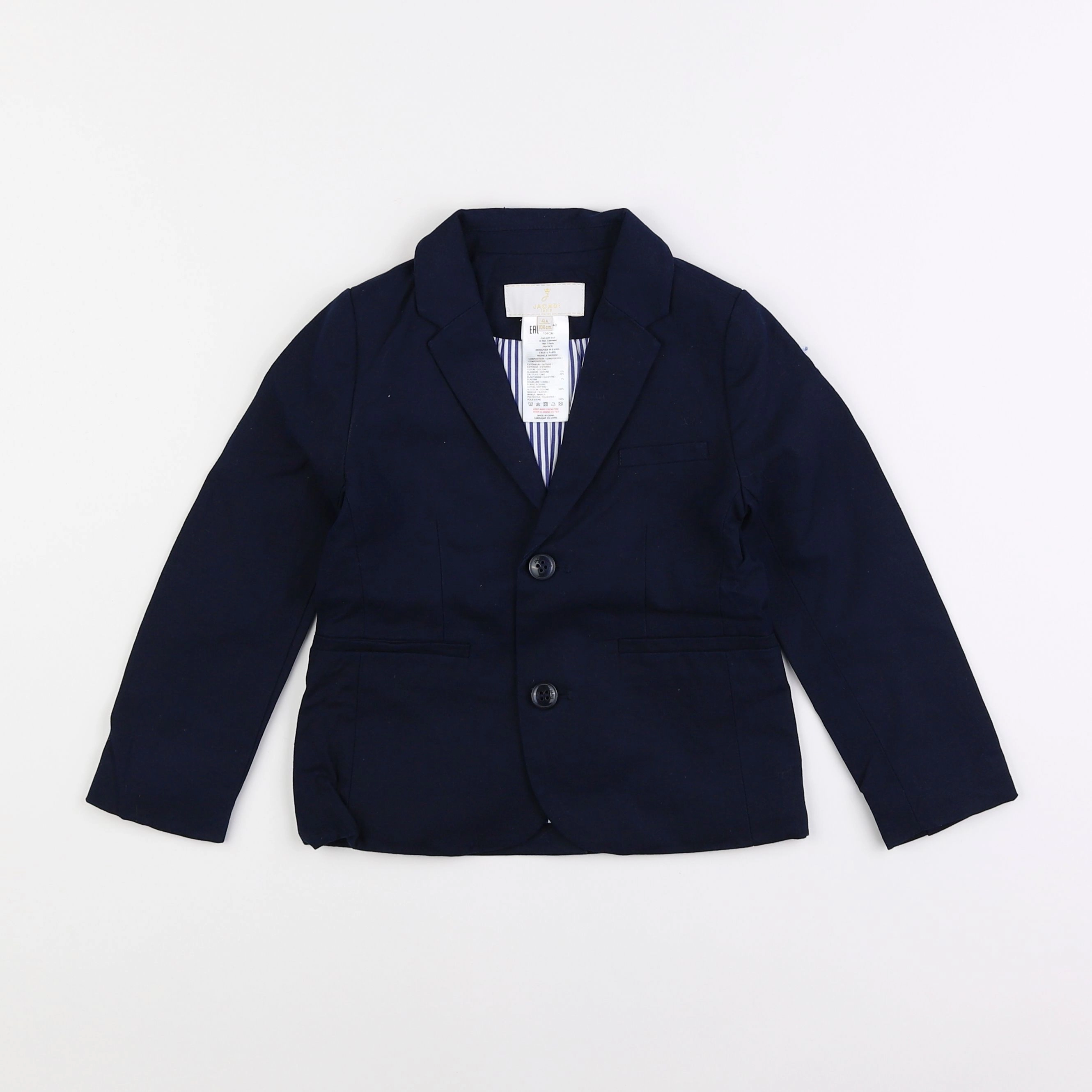 Jacadi - veste bleu - 4 ans