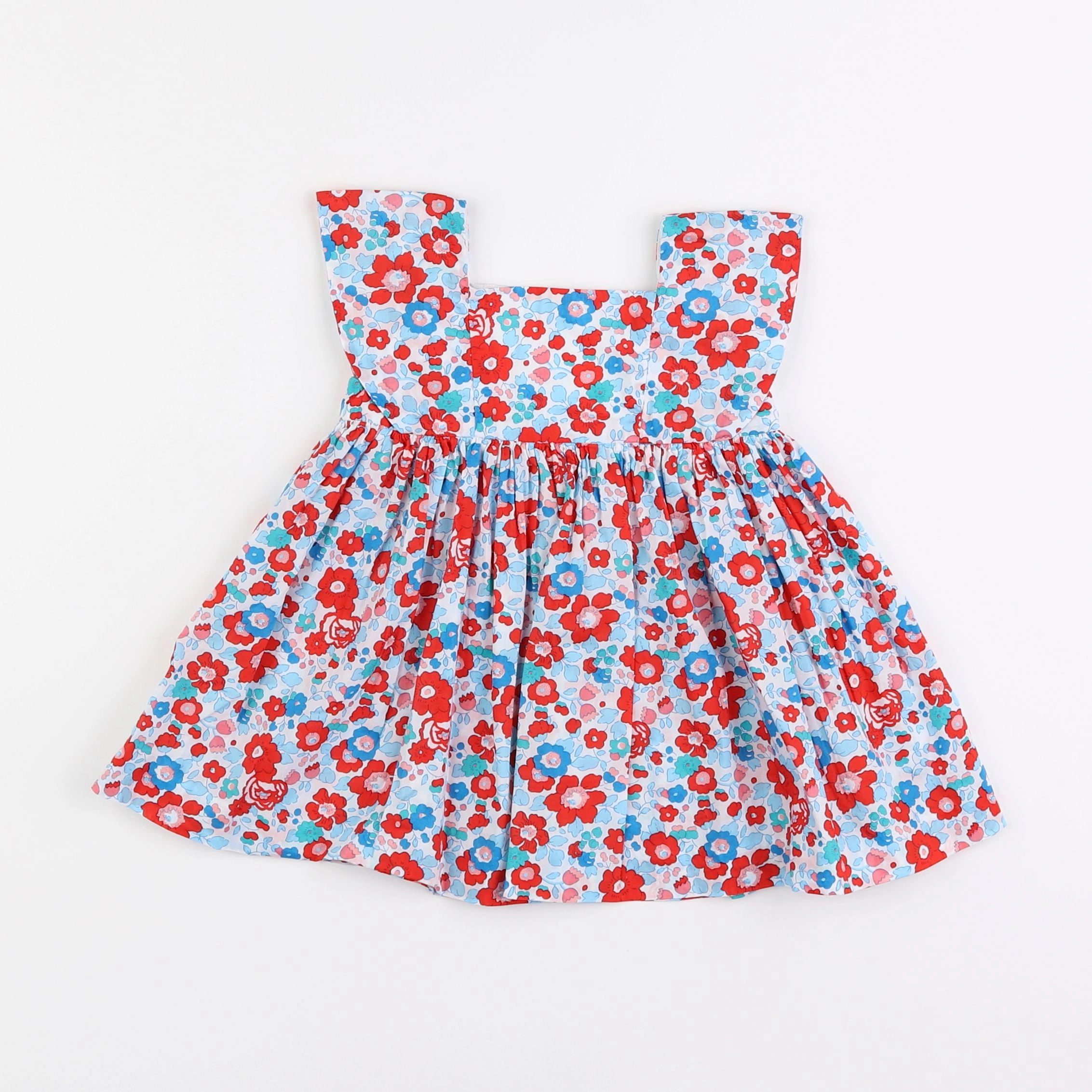 Jacadi - blouse liberty multicolore - 12 mois