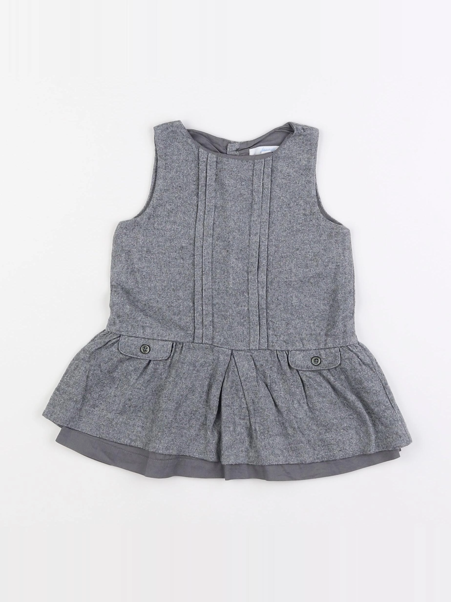 Jacadi - robe gris - 12 mois