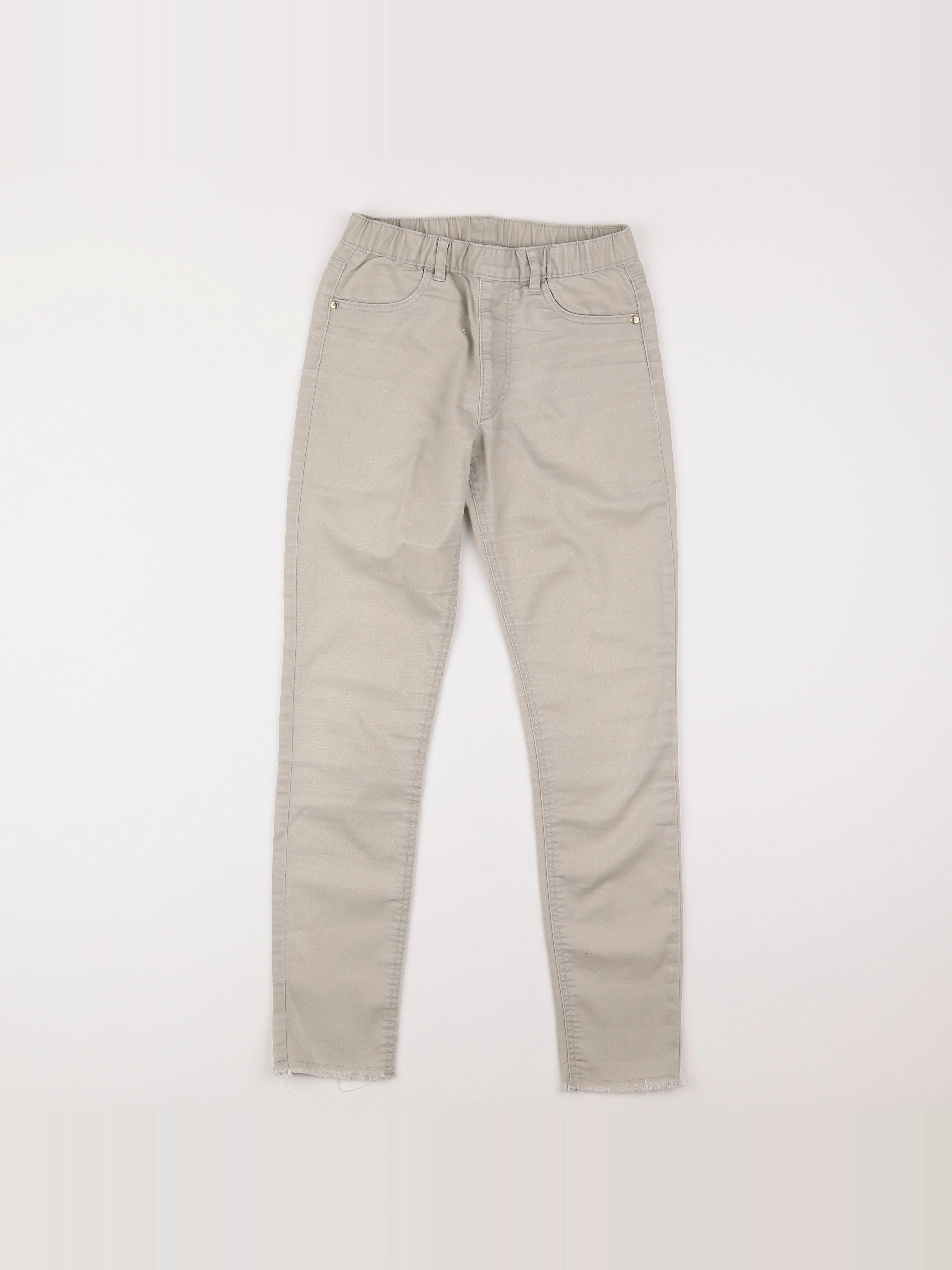 H&M - pantalon beige - 10 ans