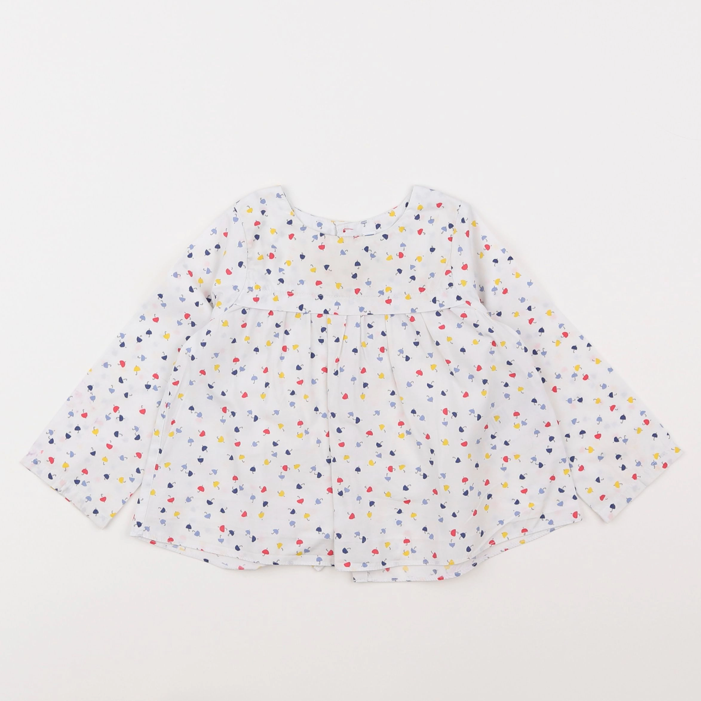 Jacadi - blouse blanc - 18 mois