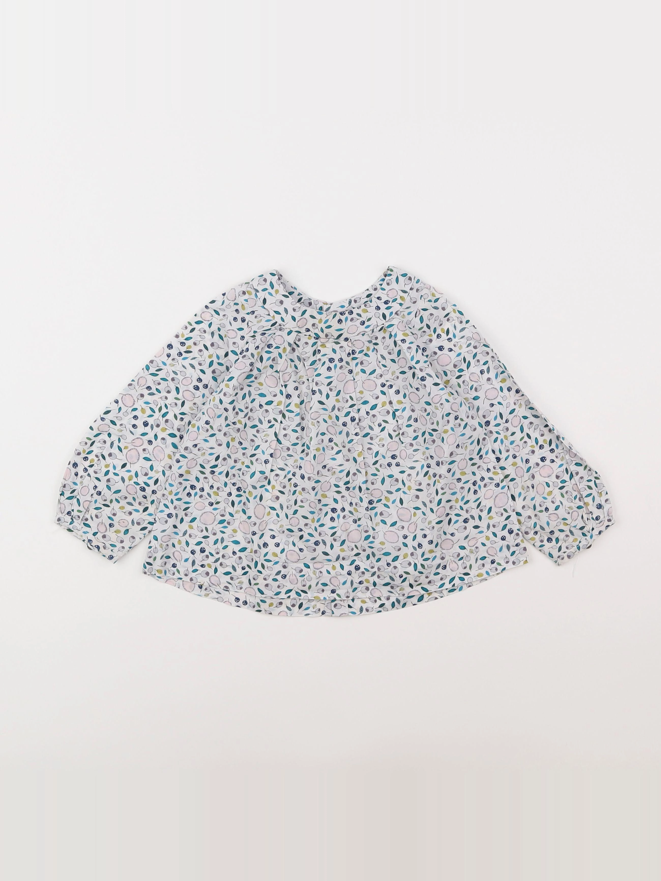 Jacadi - blouse vert - 18 mois