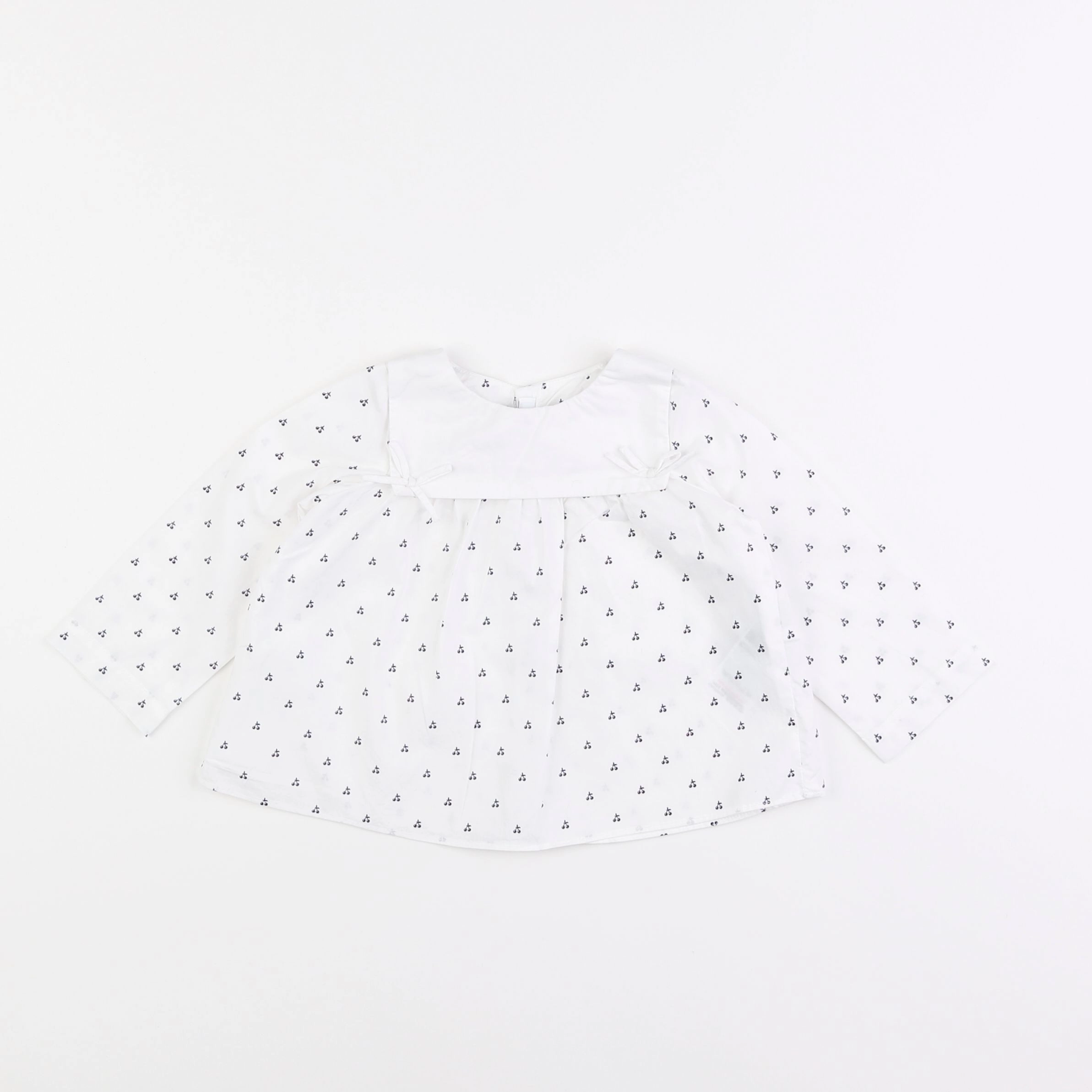 Jacadi - blouse blanc - 12 mois