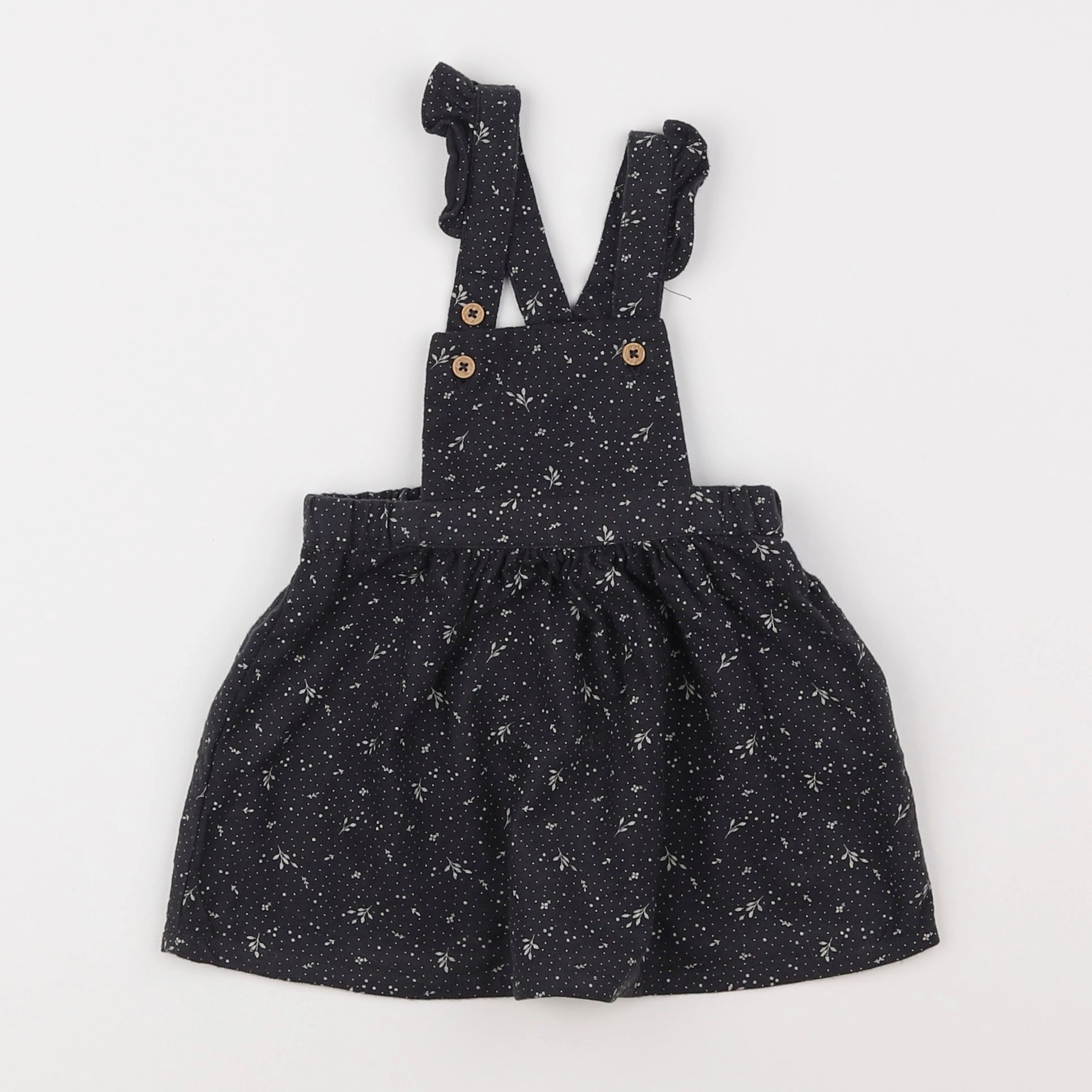 Vertbaudet - robe gris - 6 mois