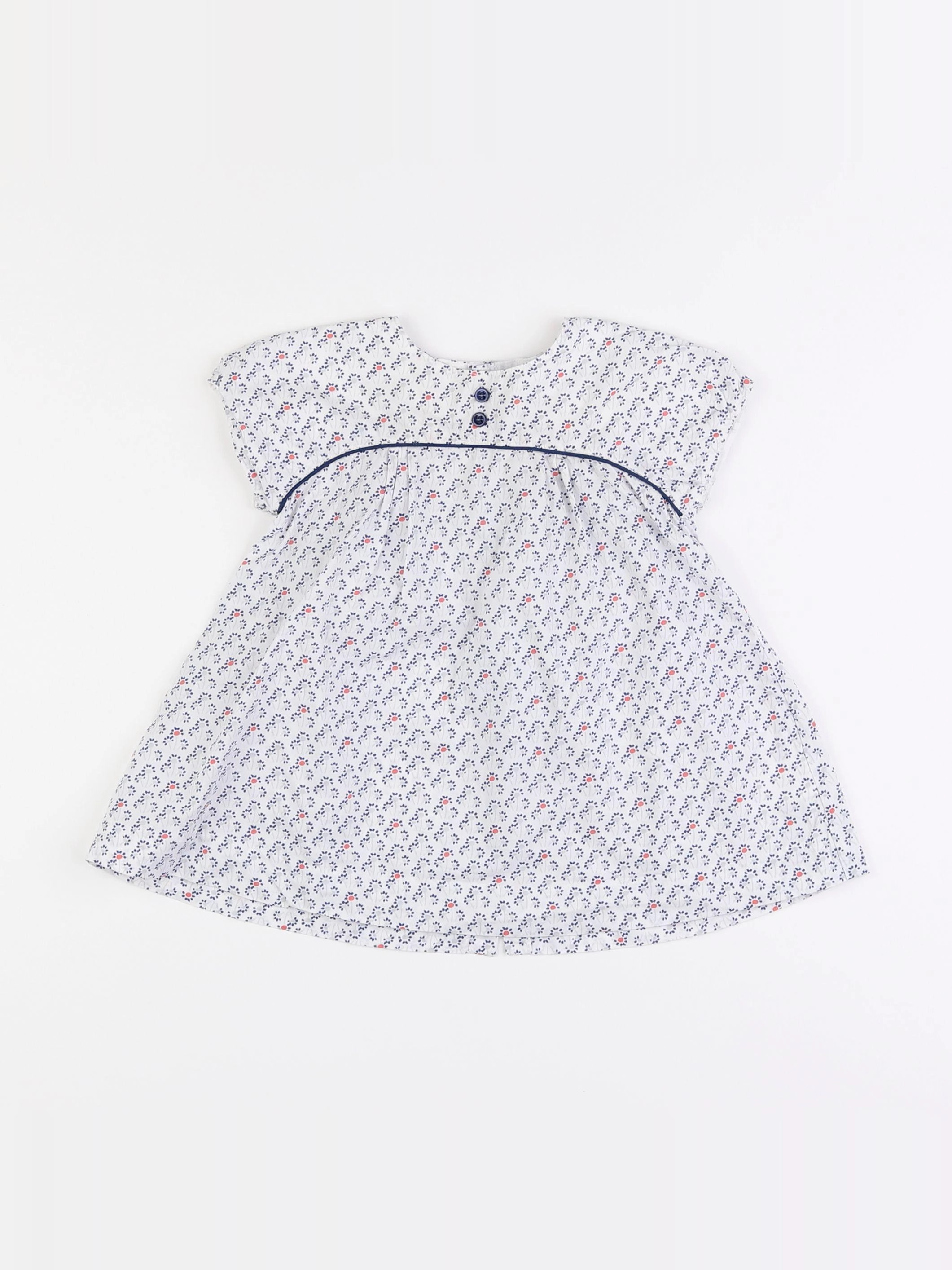 Jacadi - robe multicolore - 6 mois