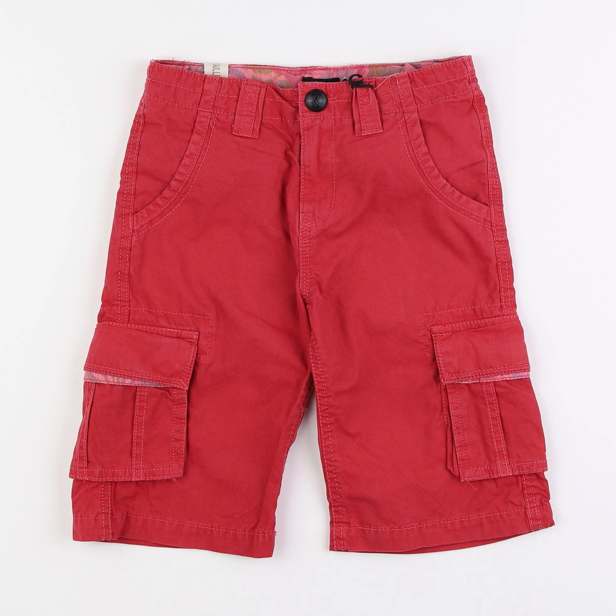 IKKS - short rouge - 8 ans