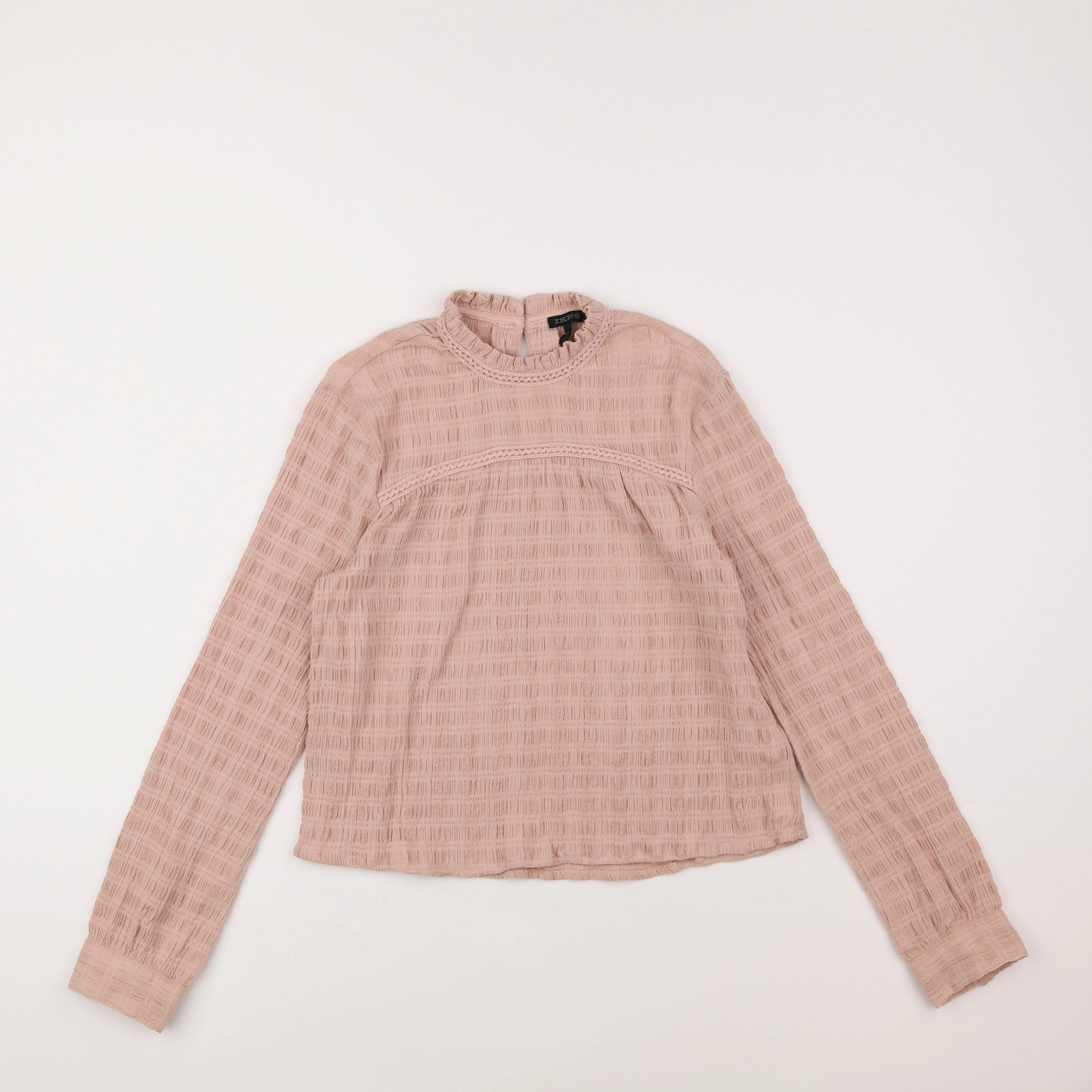 IKKS - blouse rose - 12 ans
