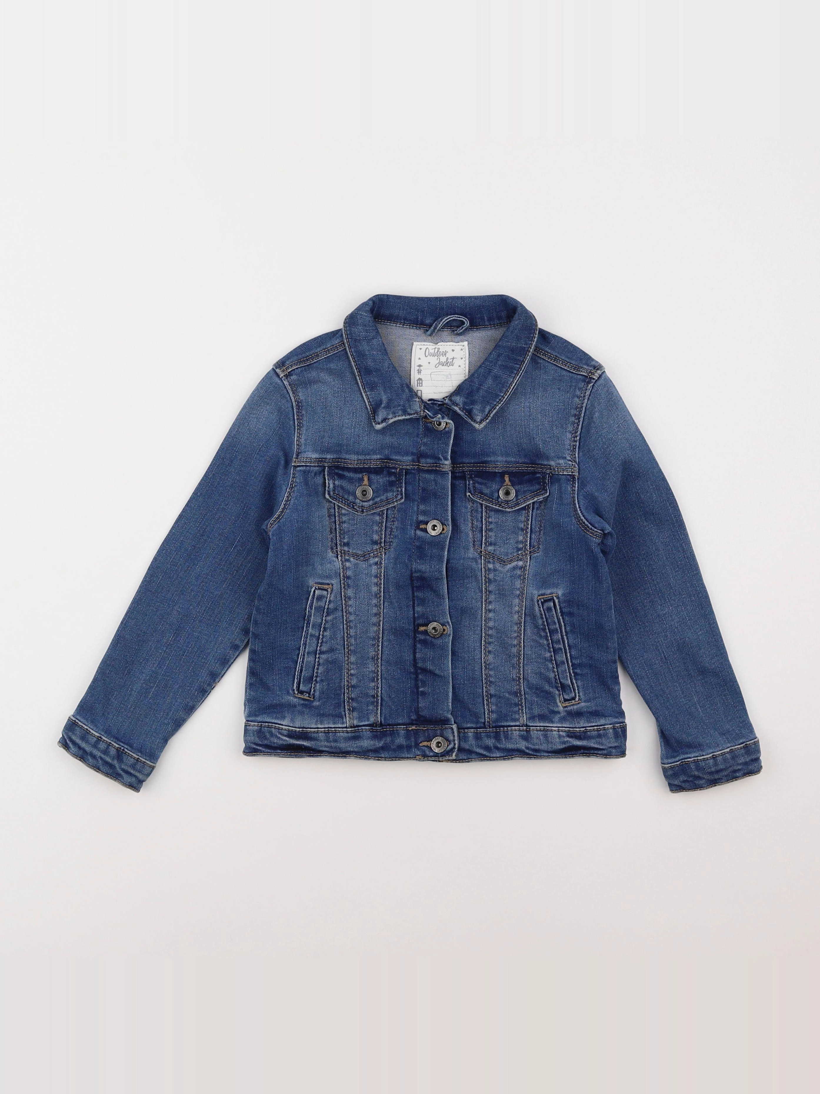 Vertbaudet - veste bleu - 5 ans