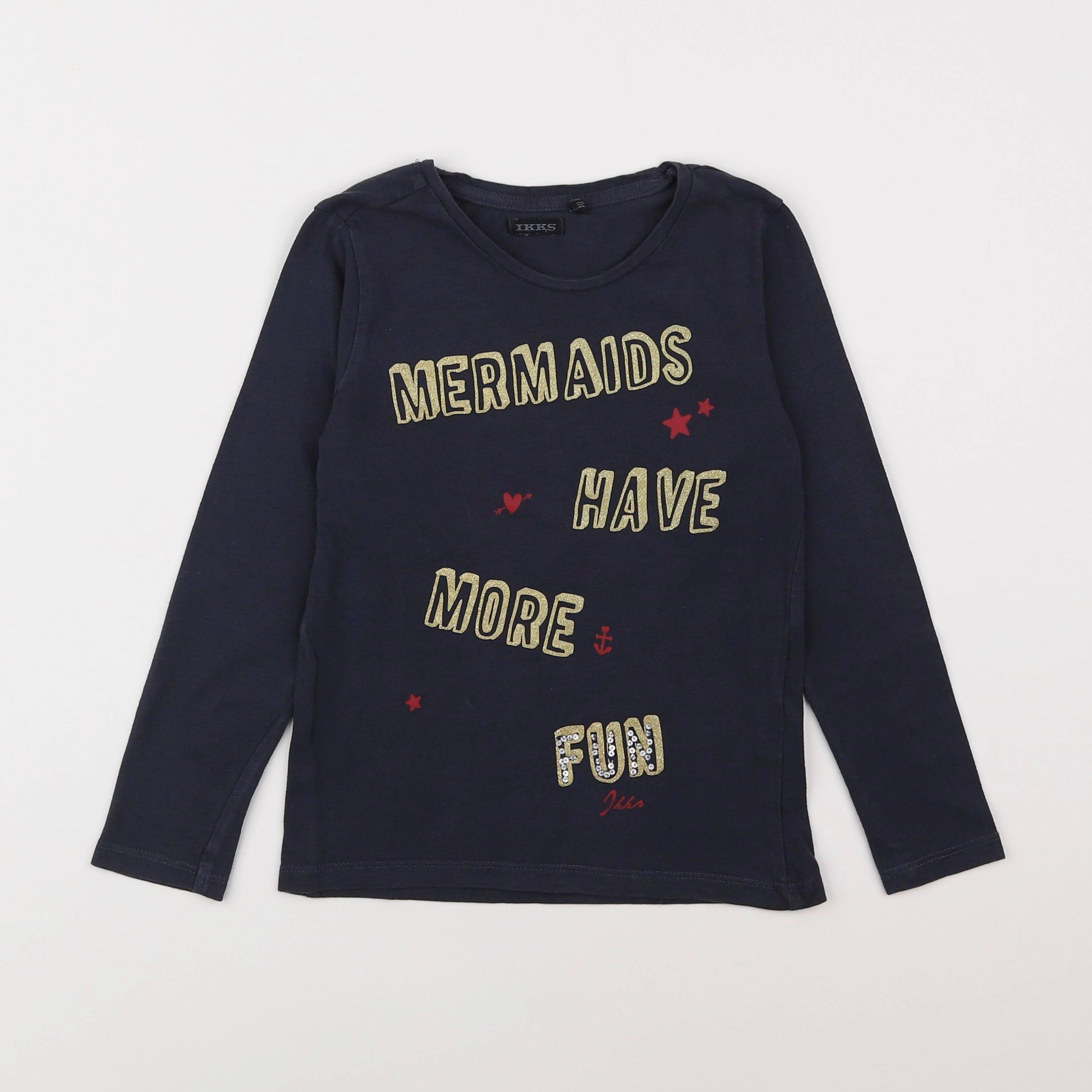 IKKS - tee-shirt bleu - 6 ans