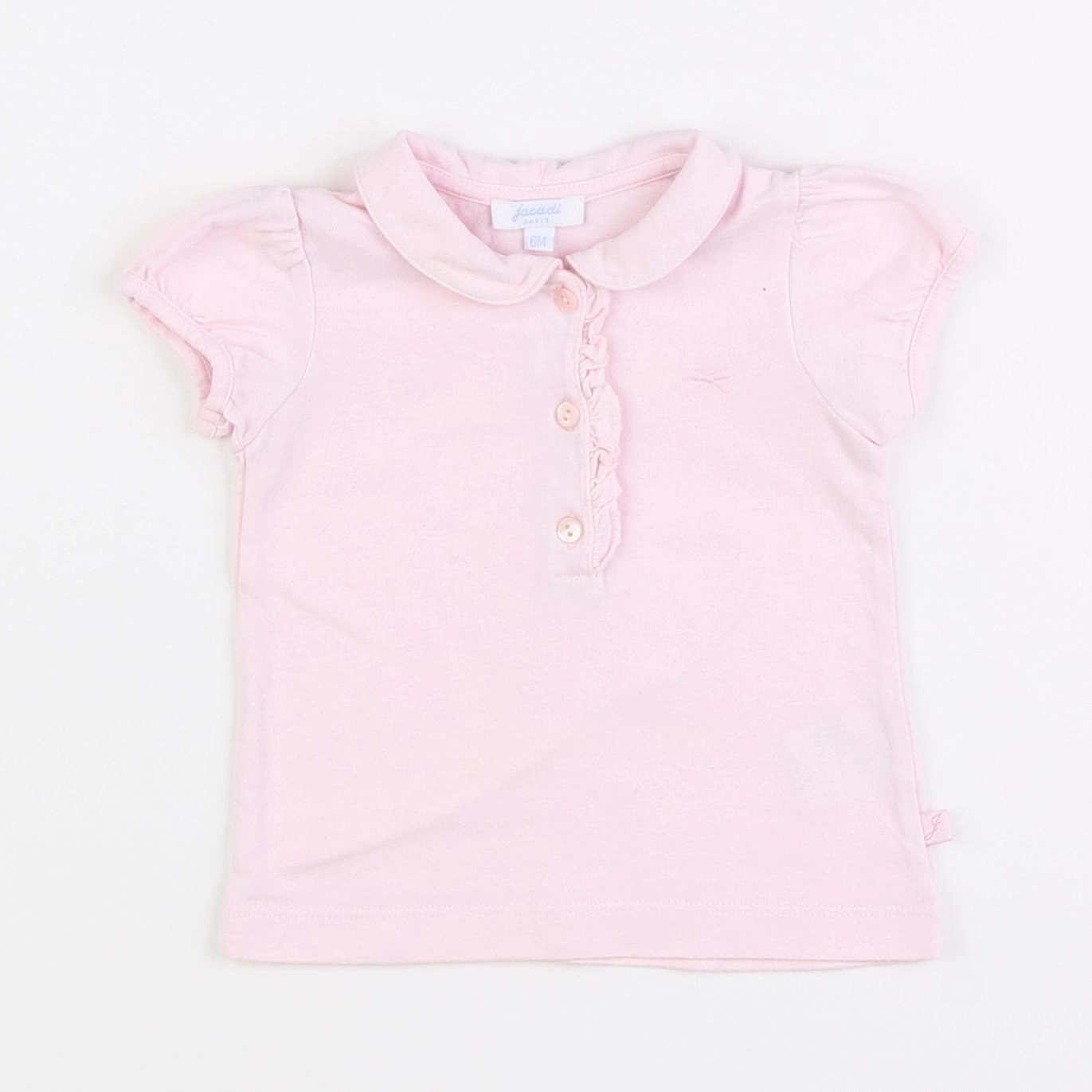 Jacadi - polo rose - 6 mois