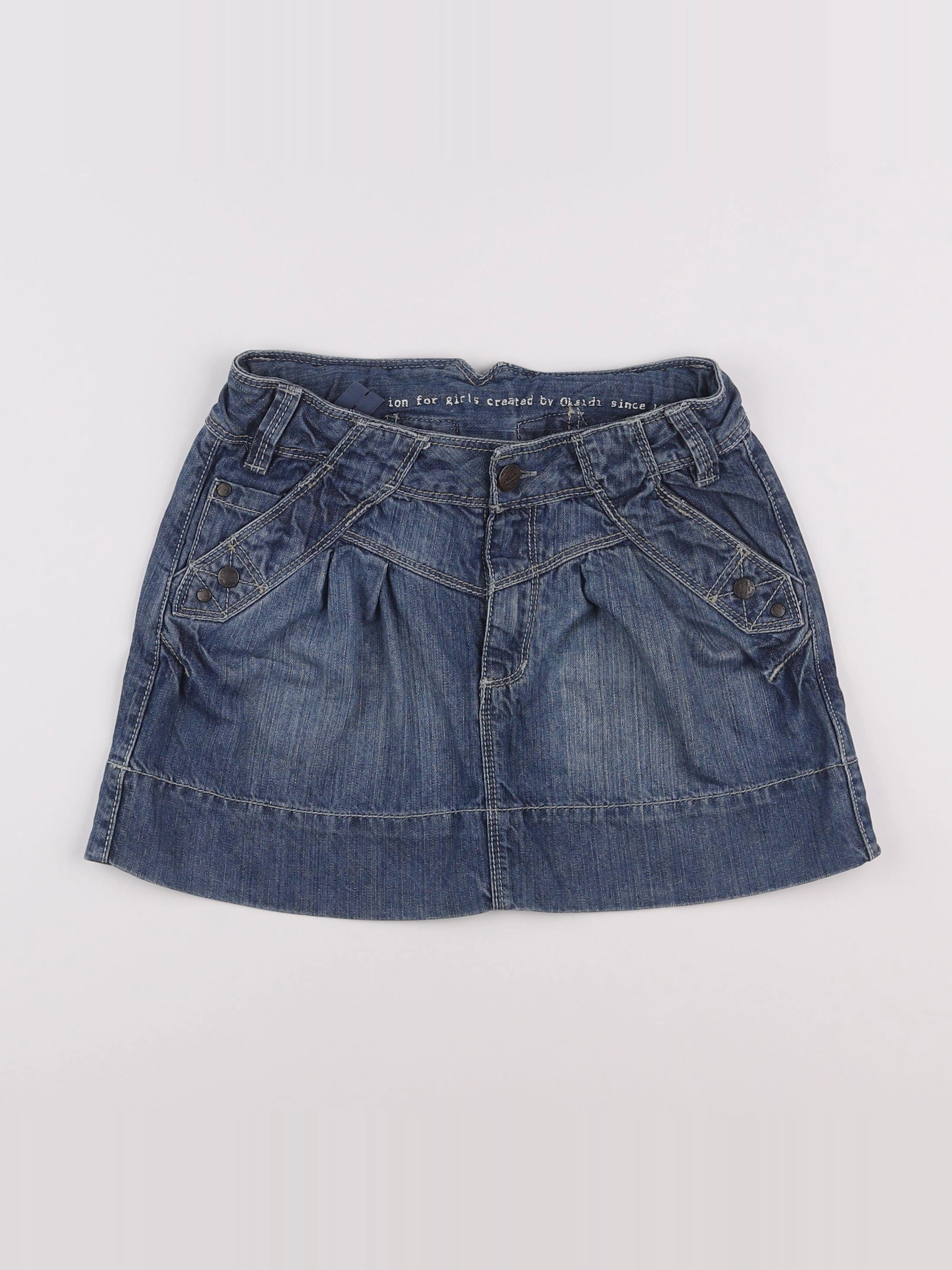 Okaidi - jupe bleu - 10 ans