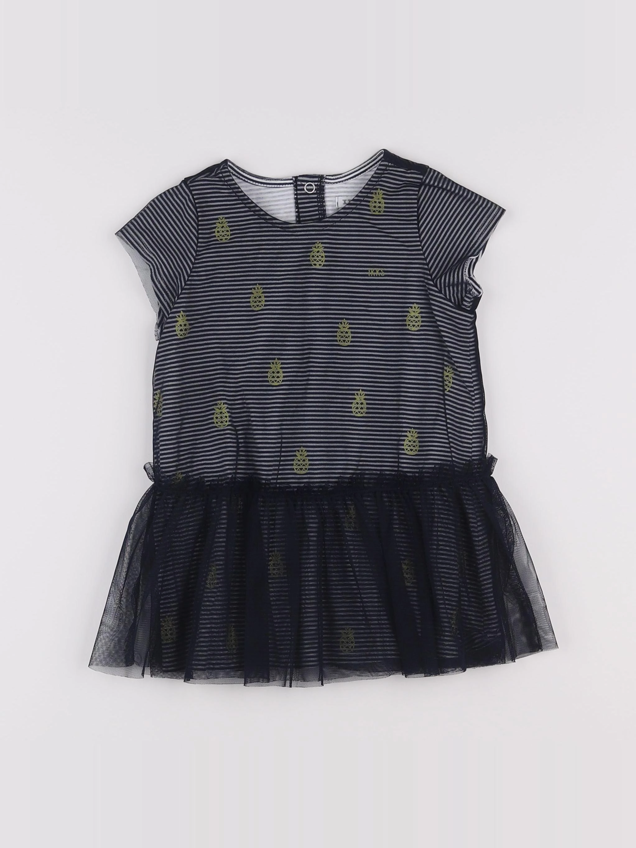 IKKS - robe noir - 18 mois