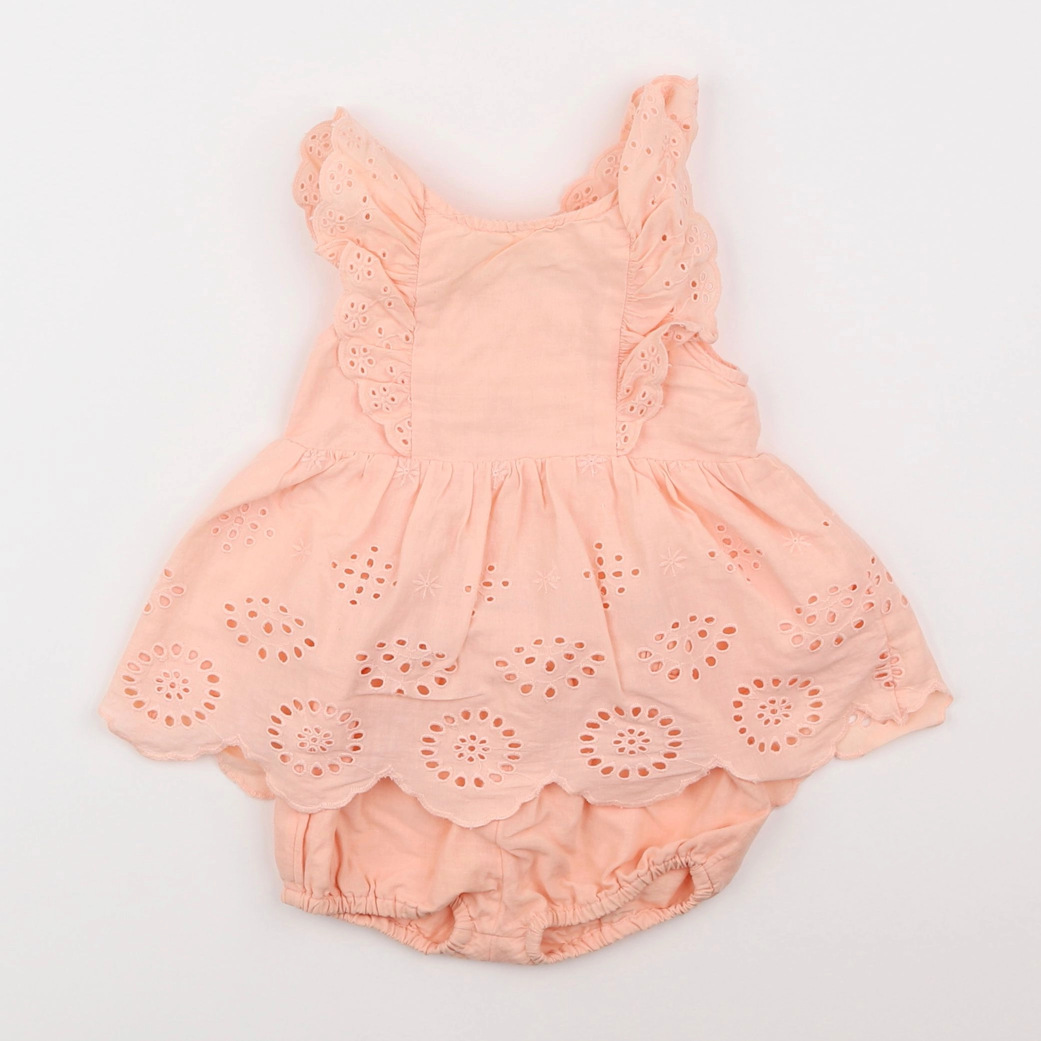 Vertbaudet - robe rose - 3 mois