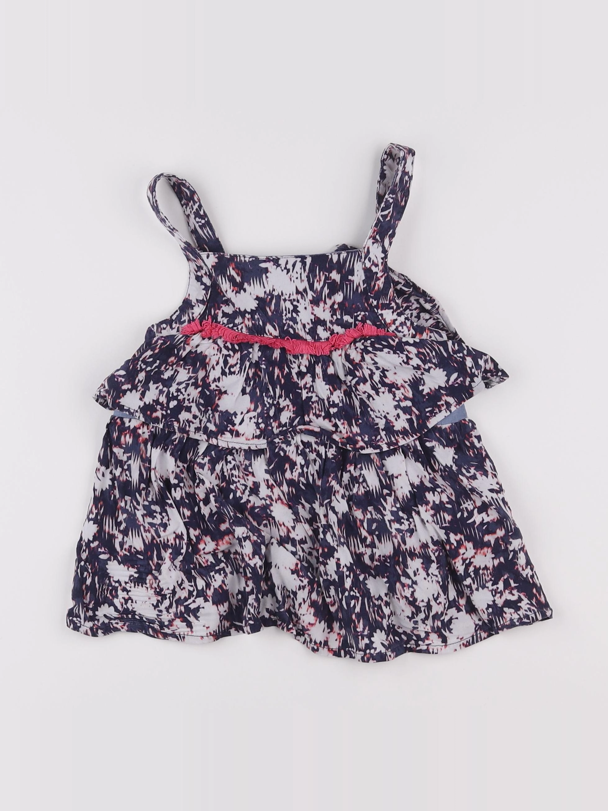 IKKS - blouse bleu - 6 ans