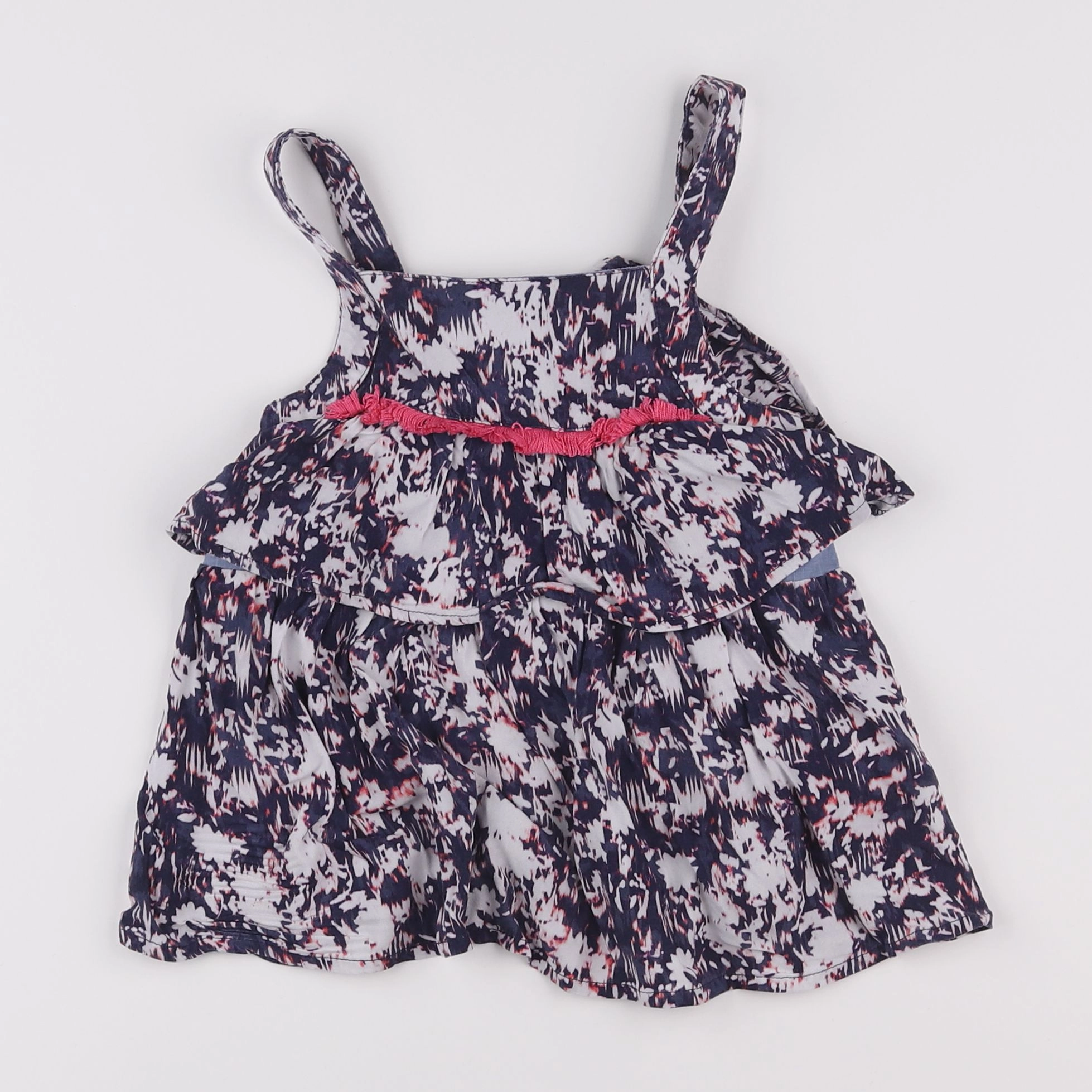 IKKS - blouse bleu - 6 ans
