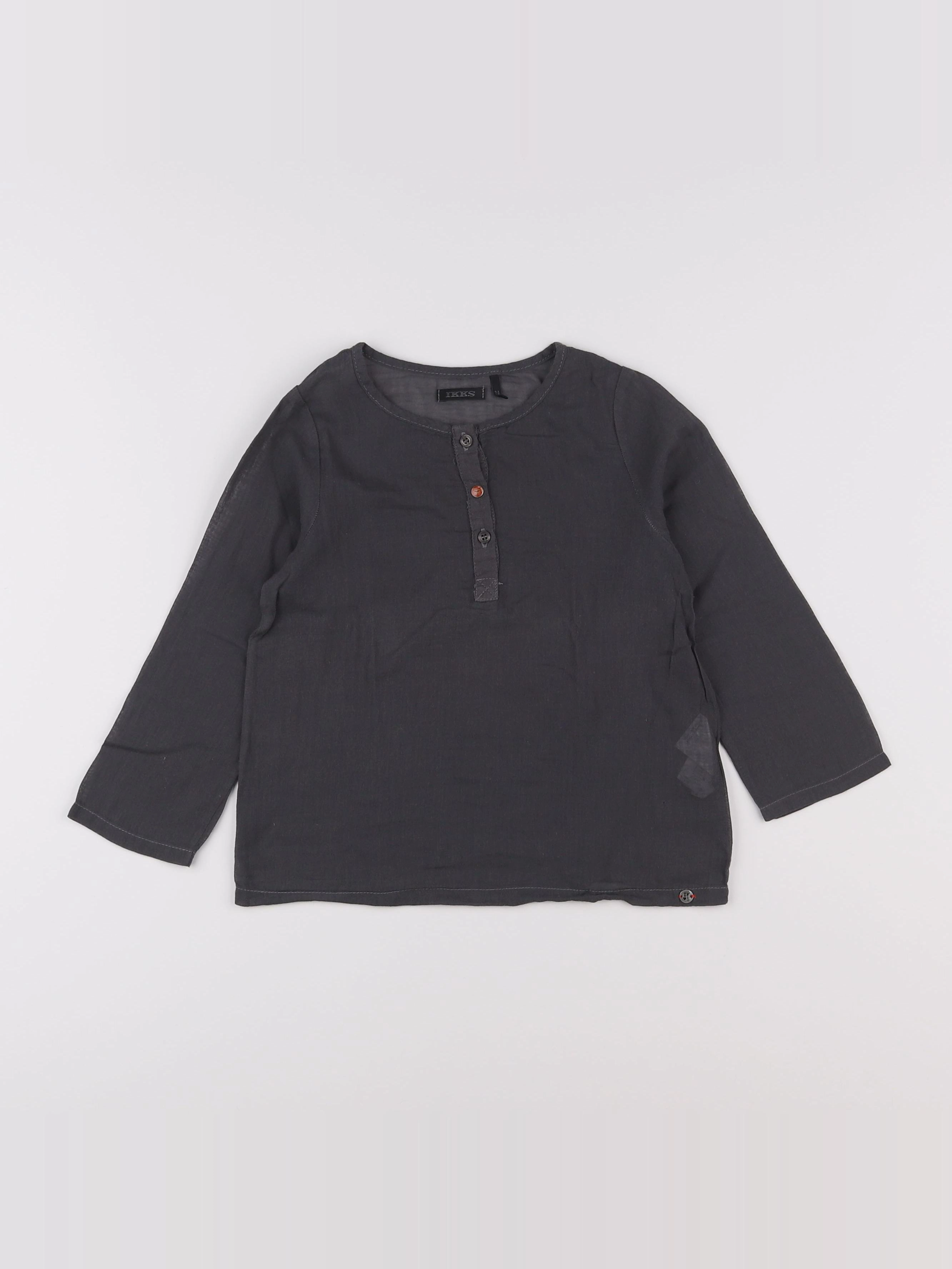 IKKS - chemise gris - 3 ans