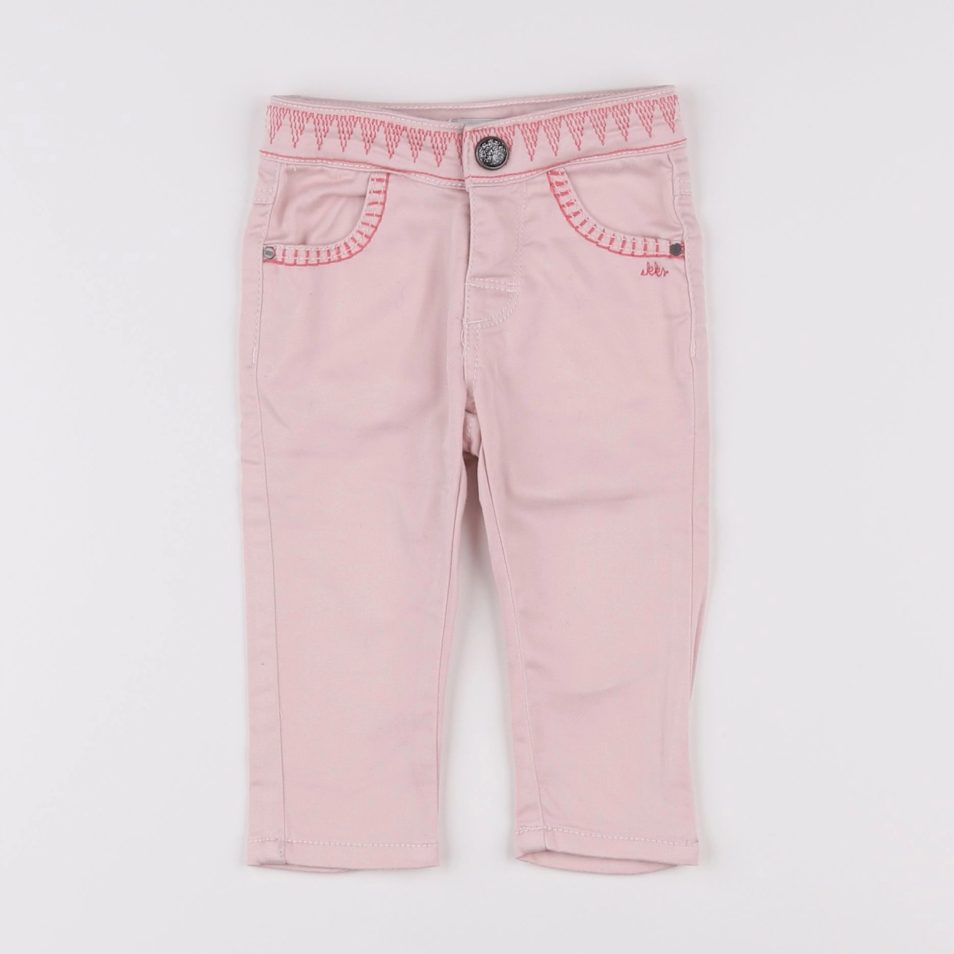 IKKS - pantalon rose - 6 mois