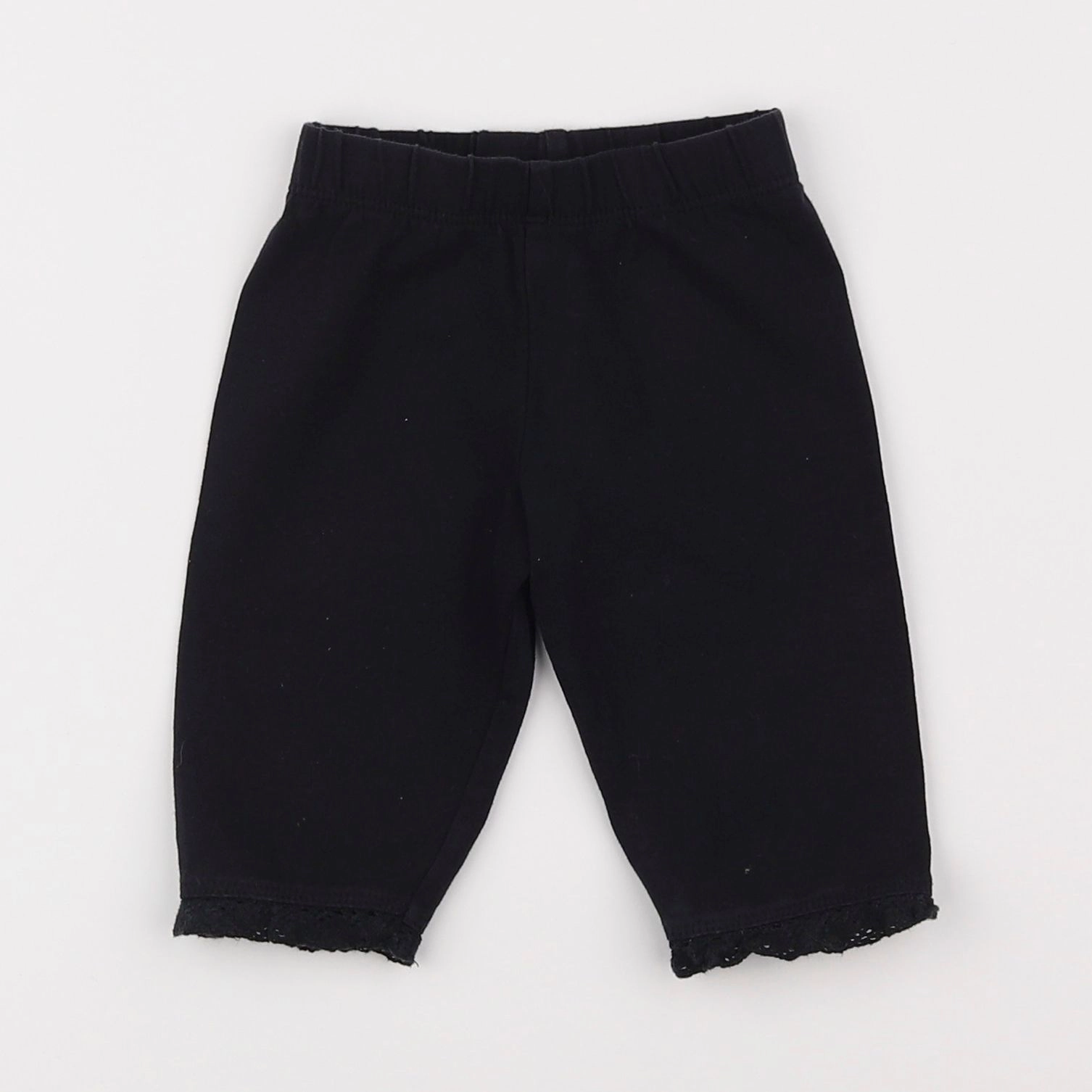 Vertbaudet - legging court noir - 2 ans