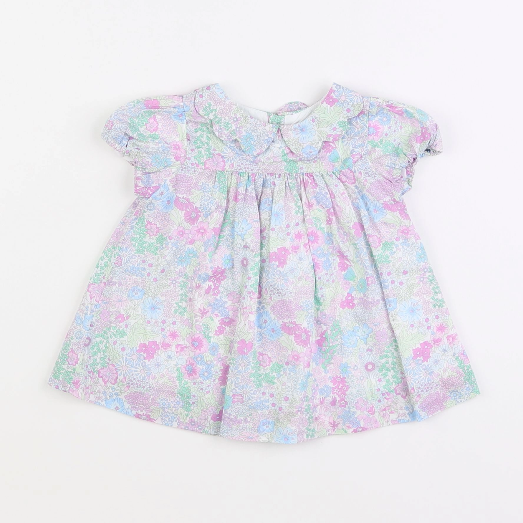 Jacadi - robe liberty multicolore - 3 mois