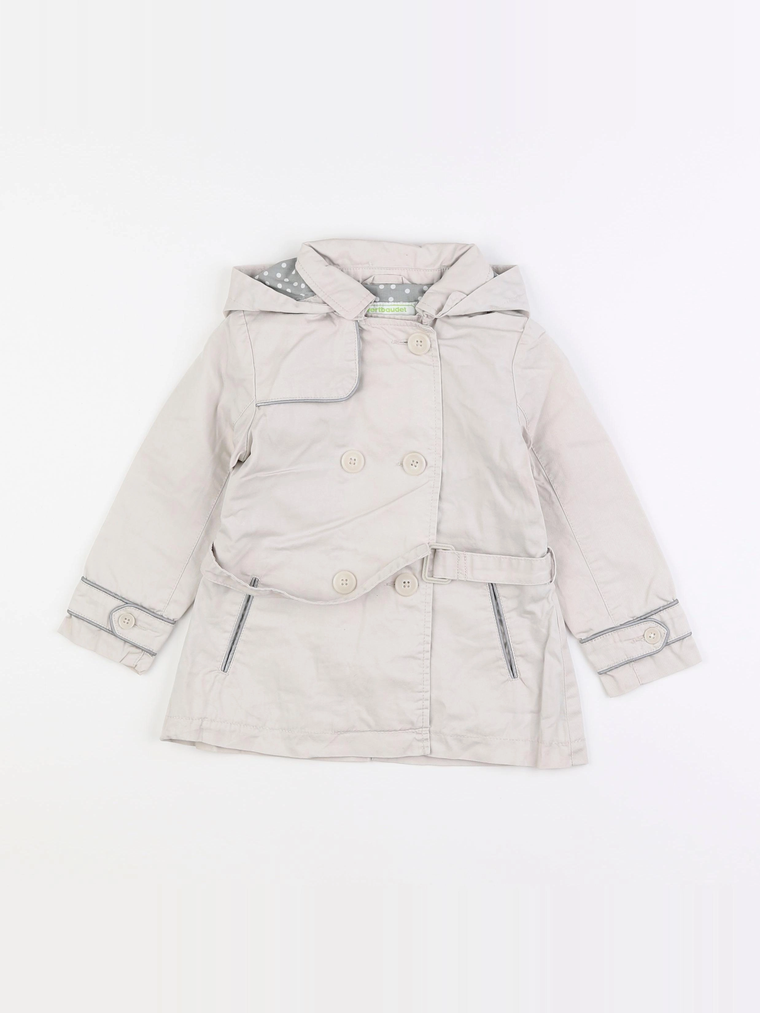Vertbaudet - trench beige - 3 ans