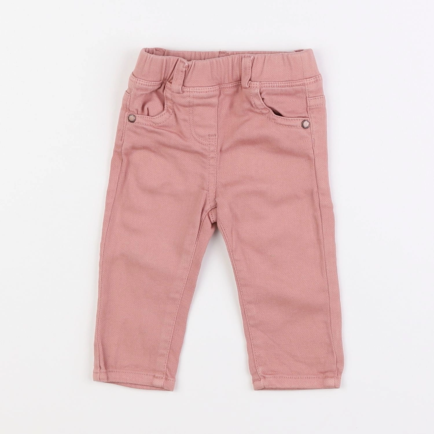 Vertbaudet - jegging rose - 3 mois