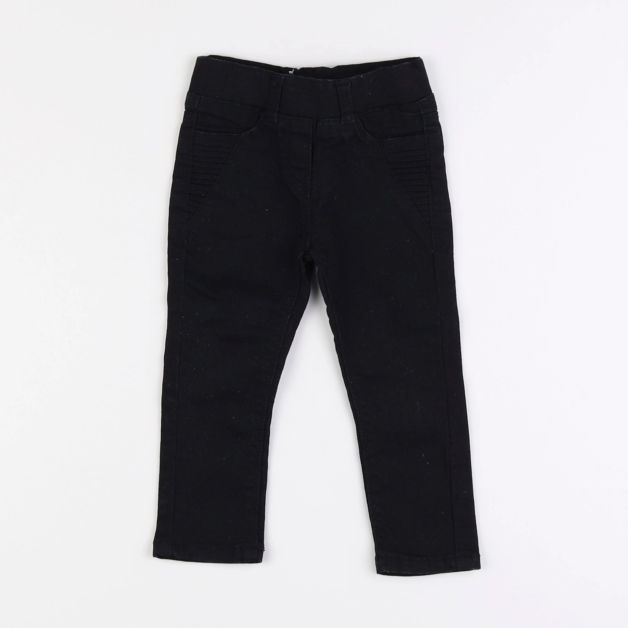 Vertbaudet - jegging noir - 2 ans