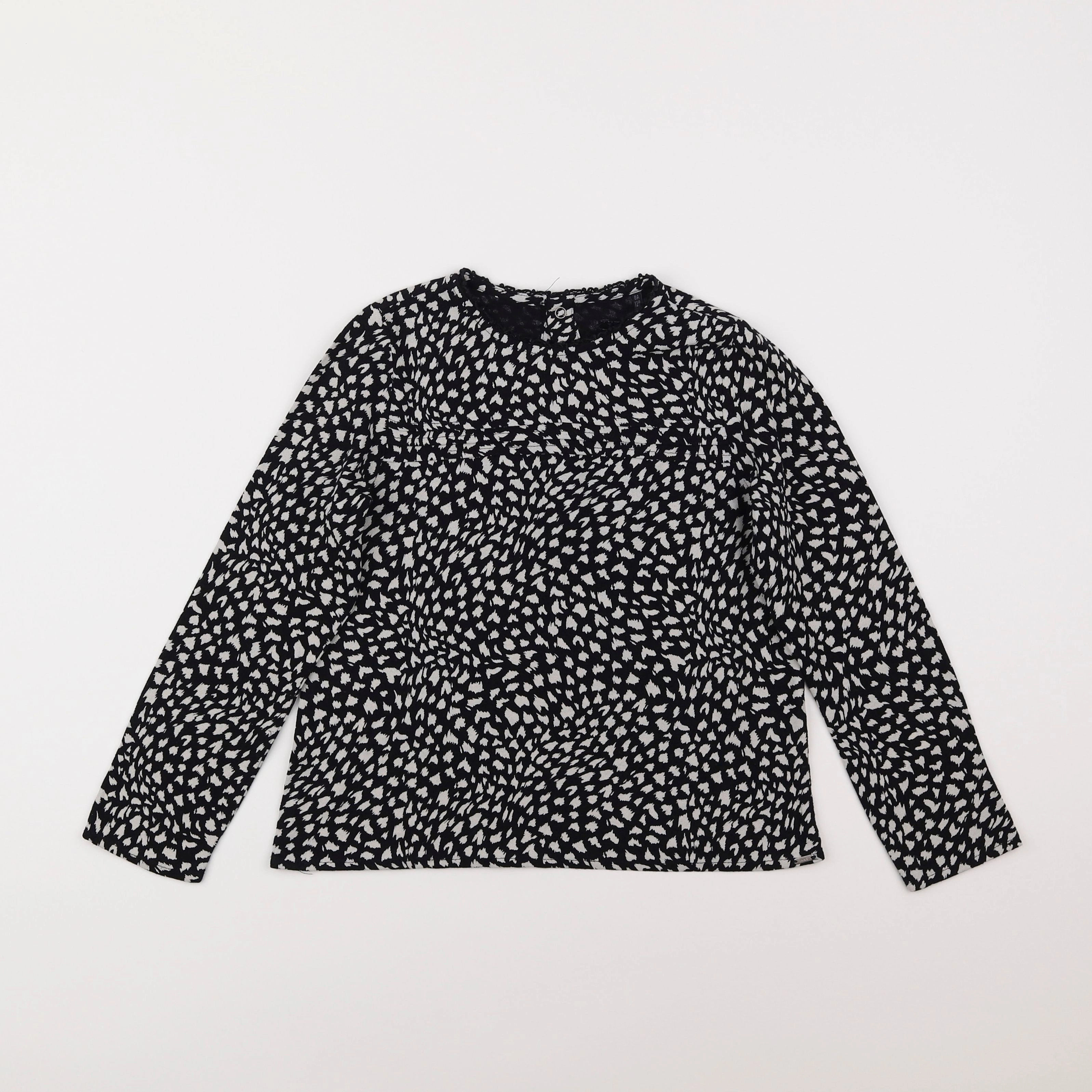 IKKS - blouse noir - 8 ans