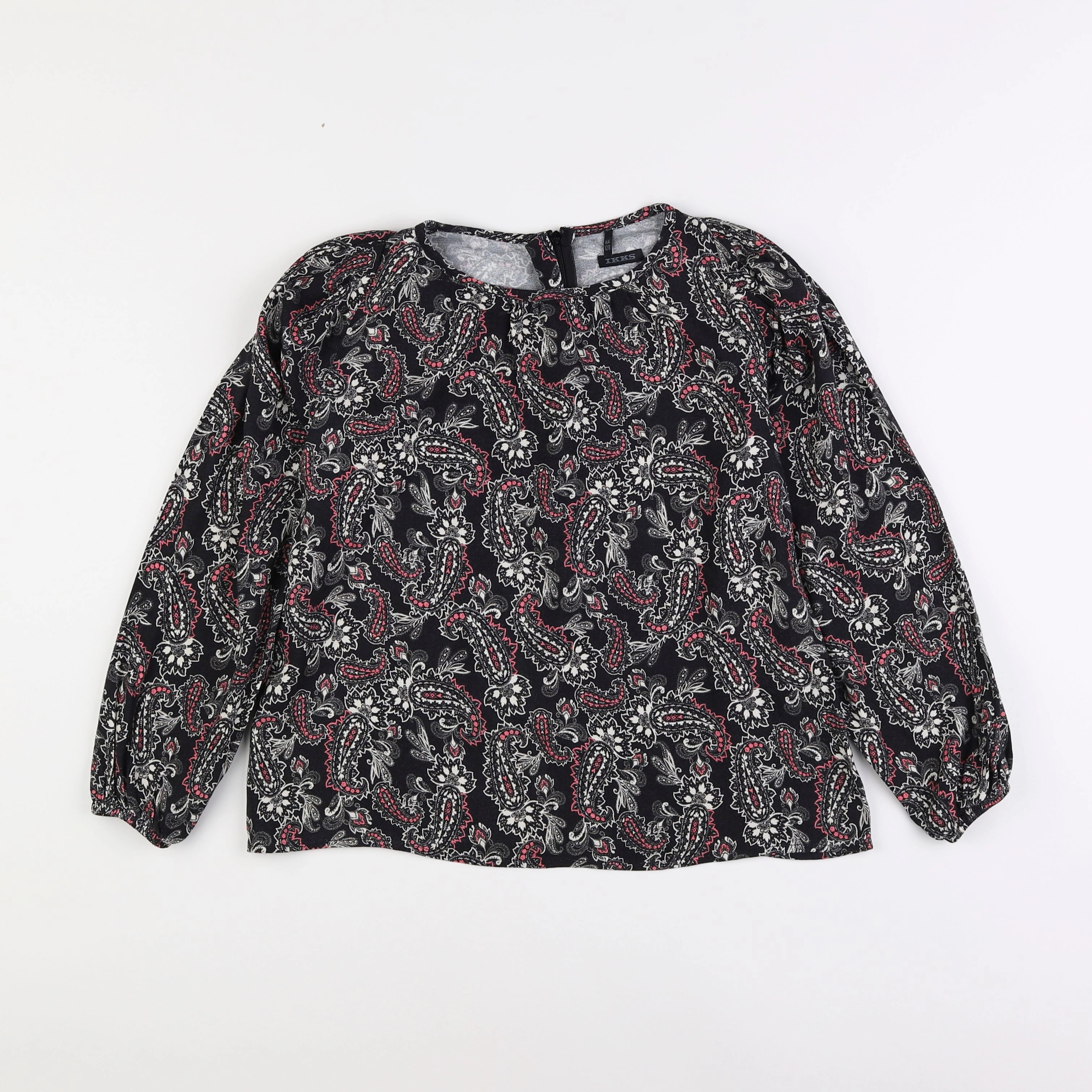 IKKS - blouse noir - 8 ans