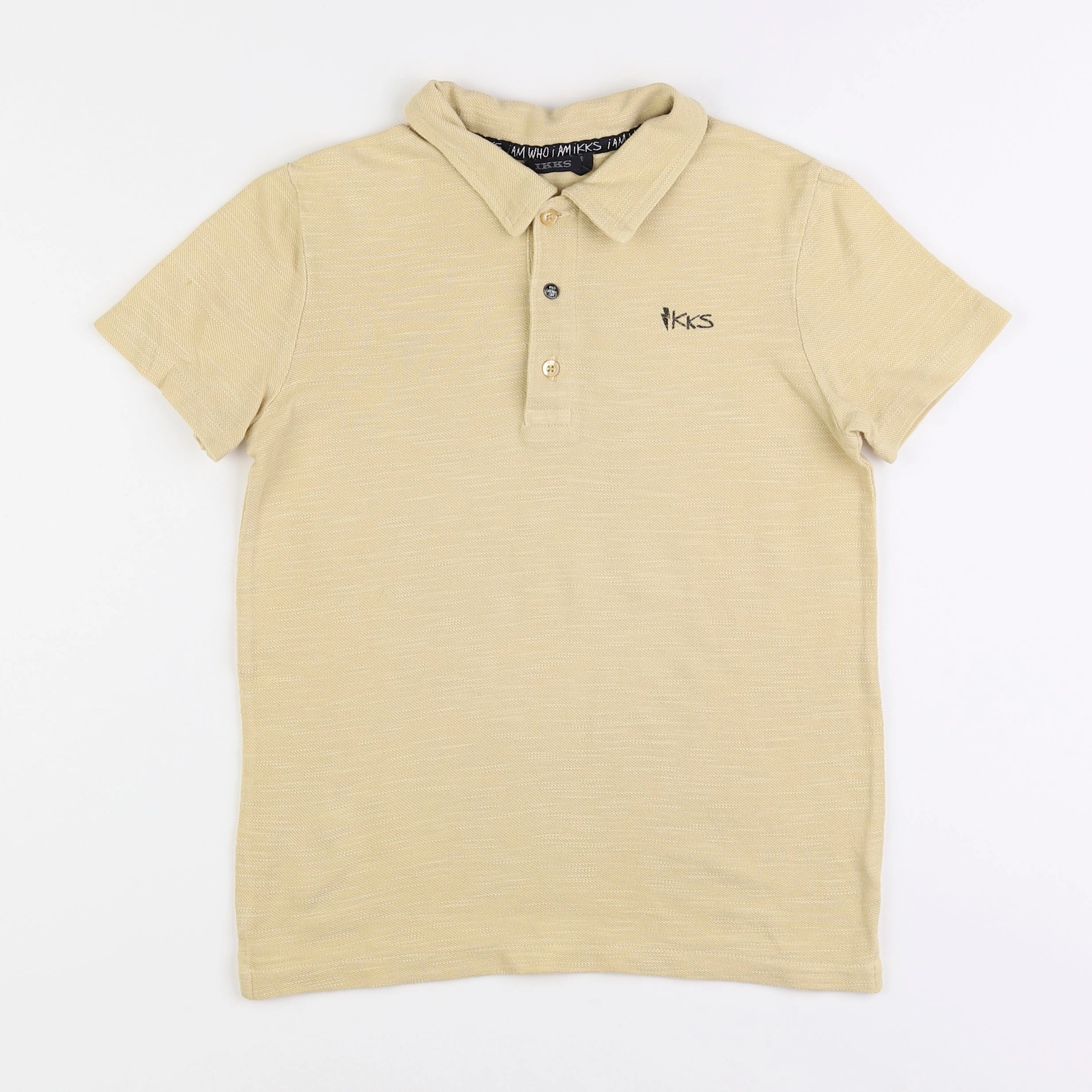 IKKS - polo beige - 10 ans