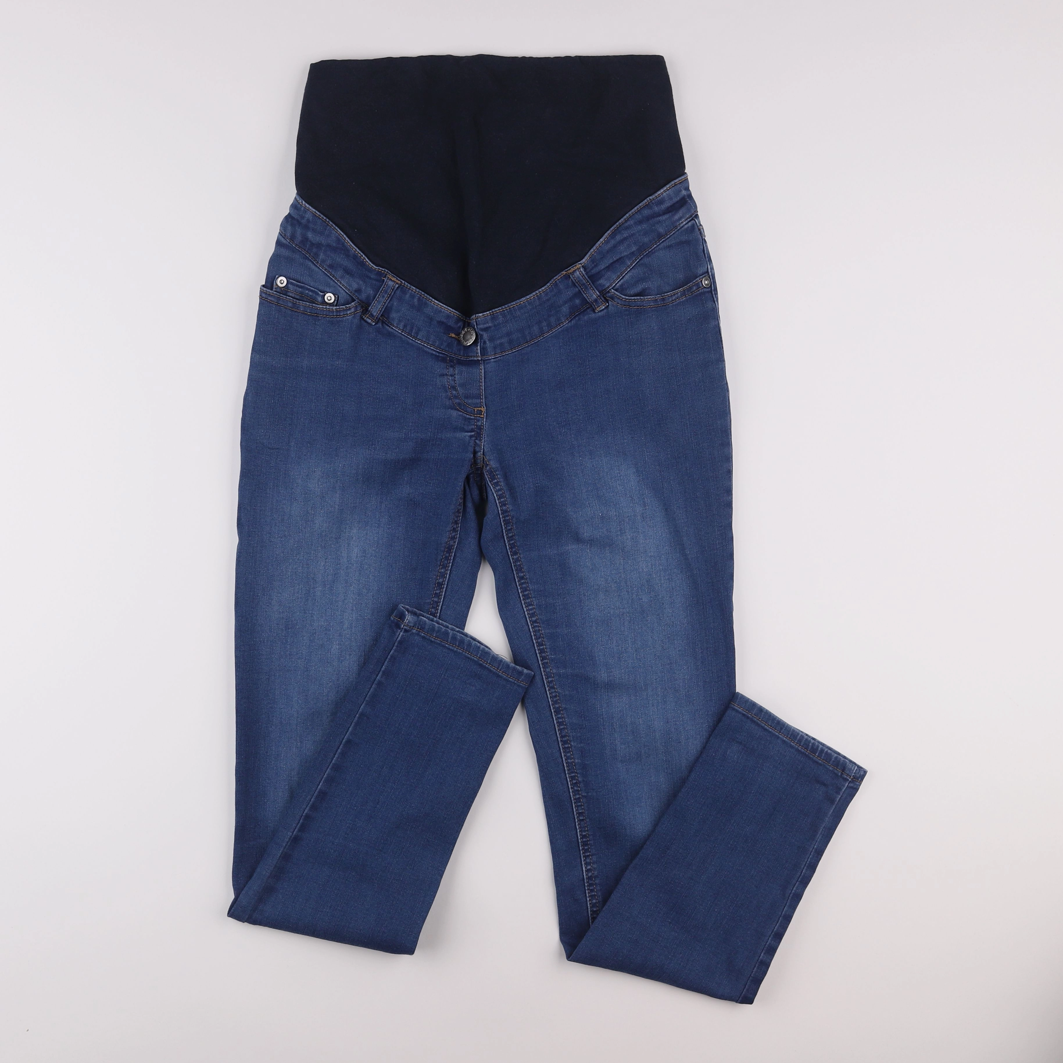 Vertbaudet - jean grossesse bleu - 38