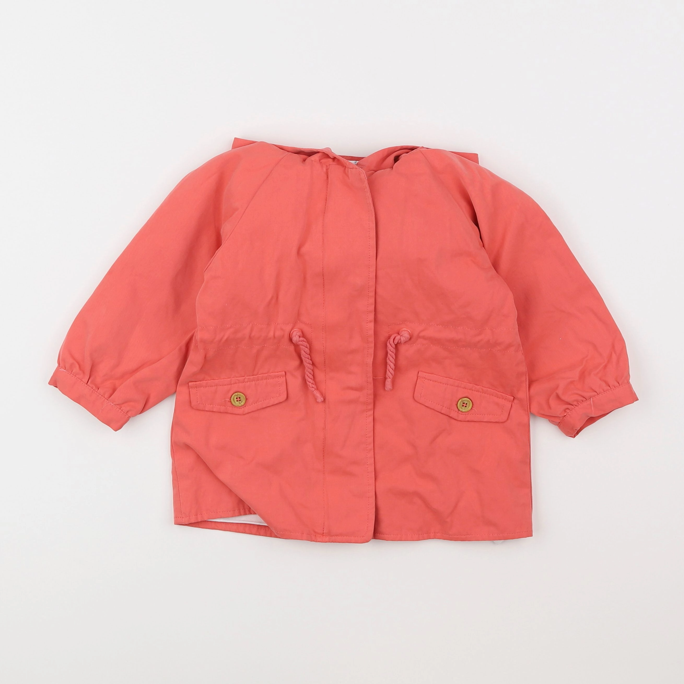 Vertbaudet - imperméable orange - 3 ans