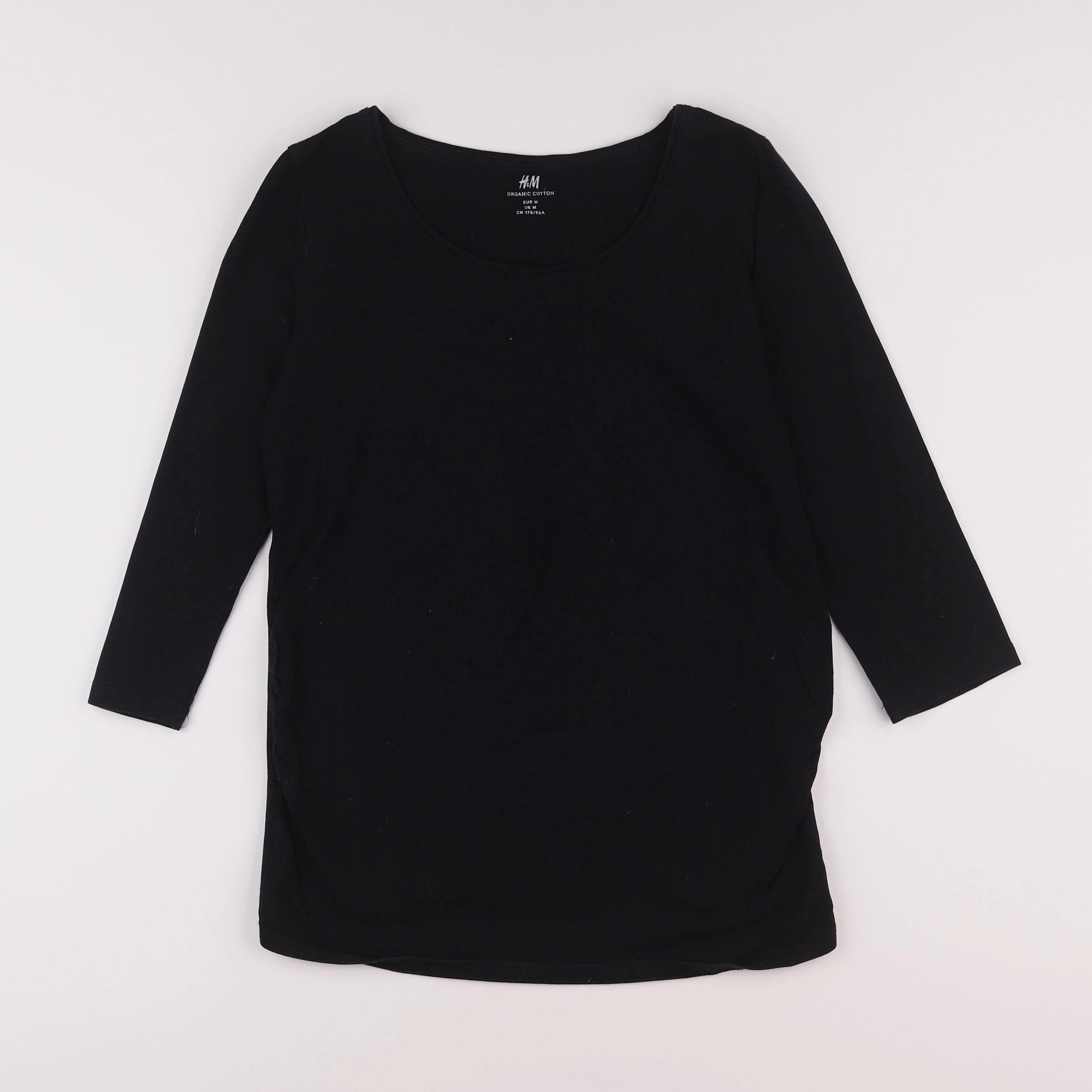 H&M - tee-shirt grossesse noir - 38 à 40