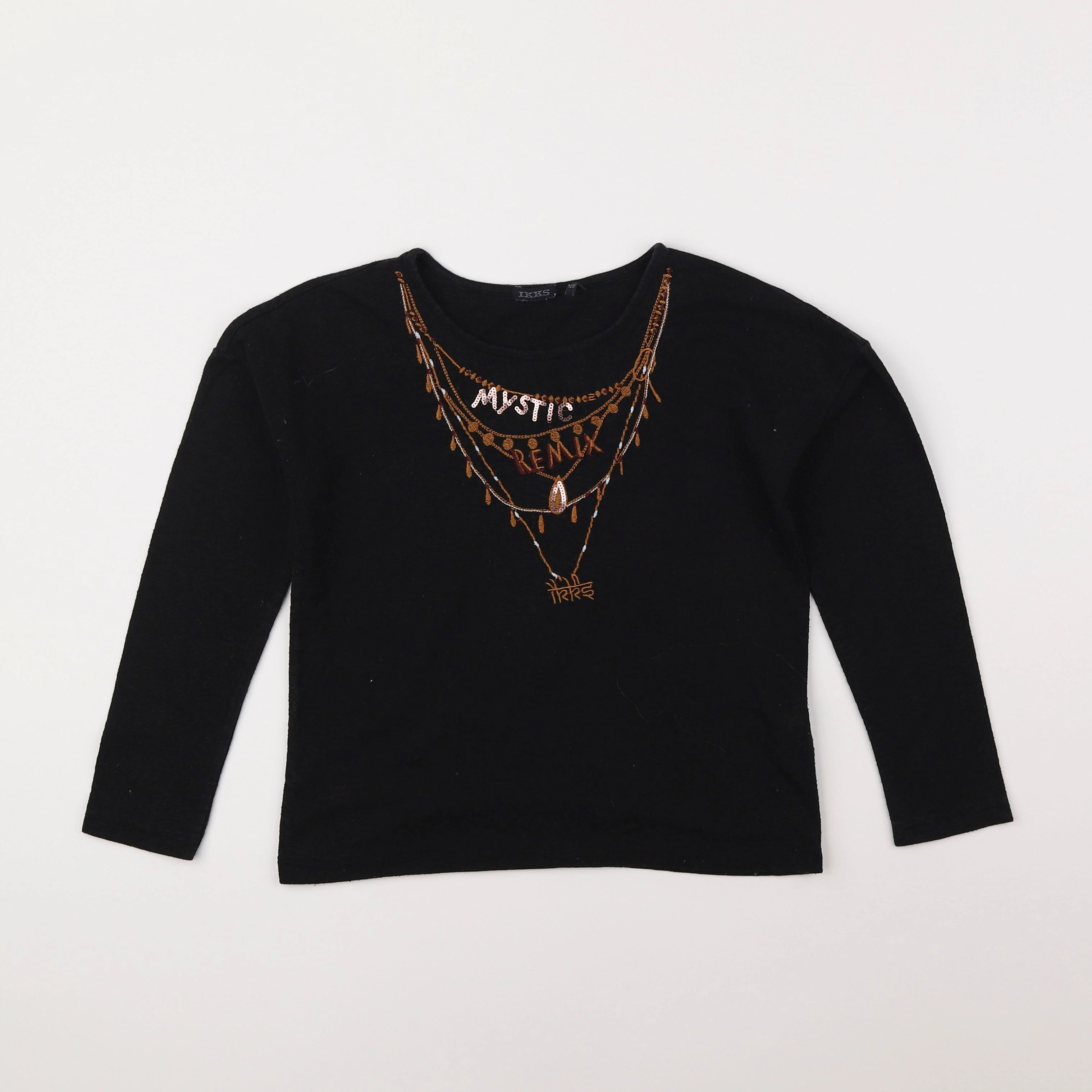 IKKS - tee-shirt noir - 8 ans