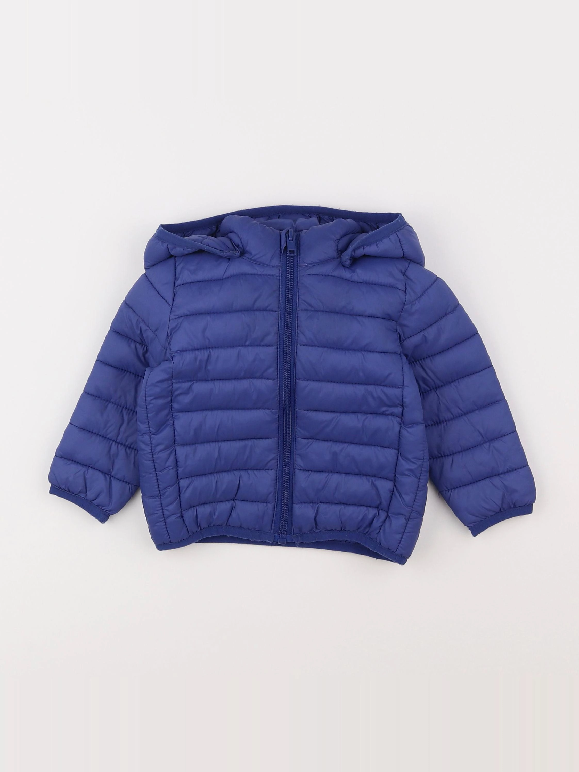 Boutchou - doudoune bleu - 12 mois