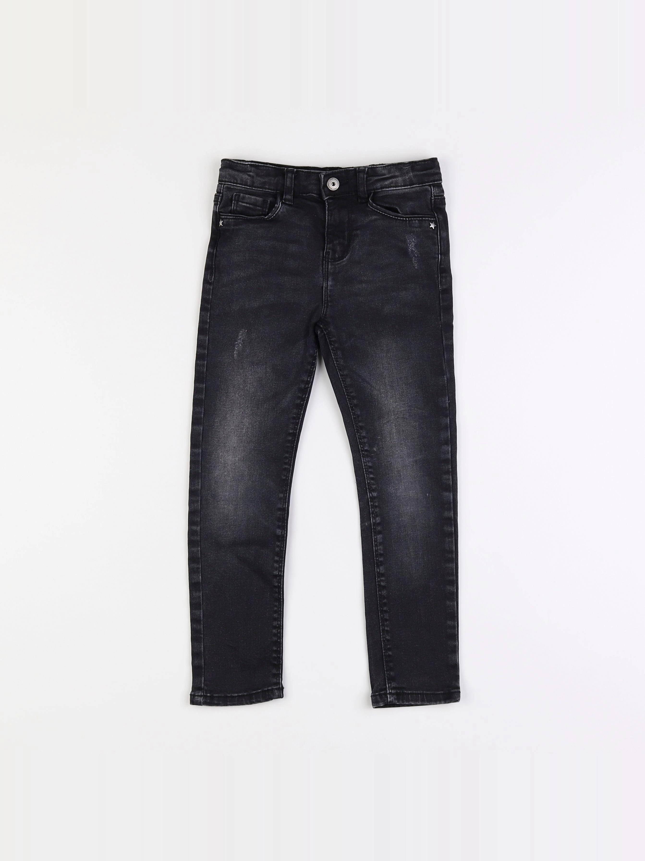 Vertbaudet - jean noir - 6 ans