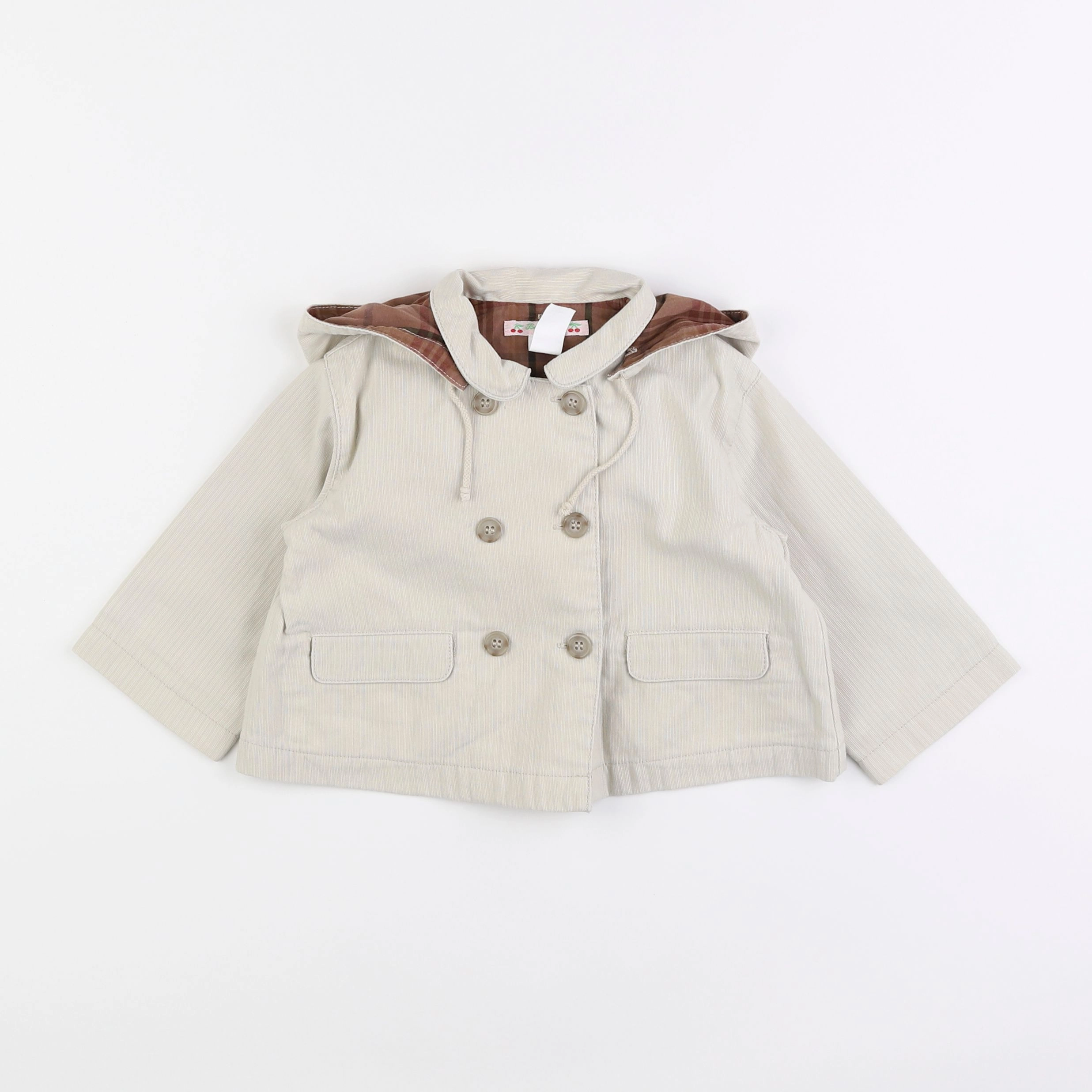 Bonpoint - veste beige - 12 mois