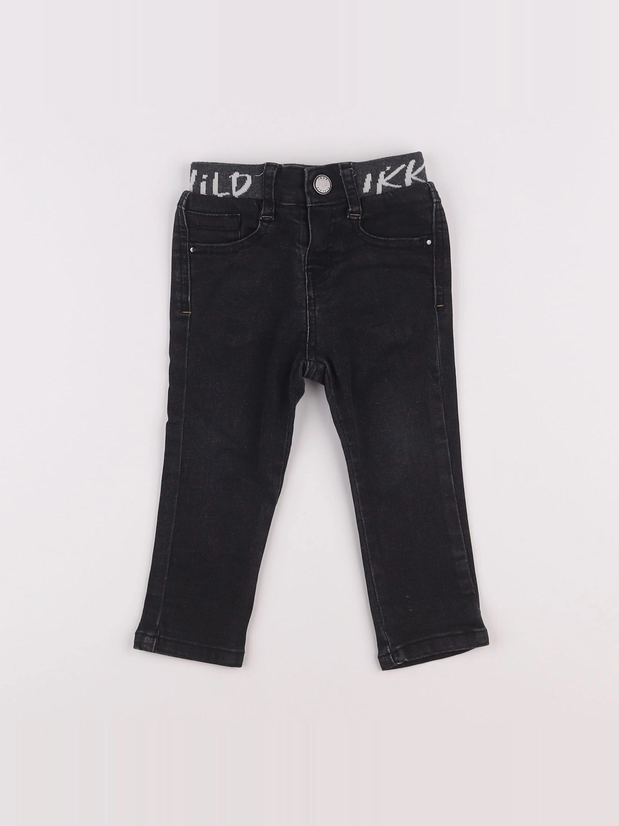IKKS - jean gris - 18 mois