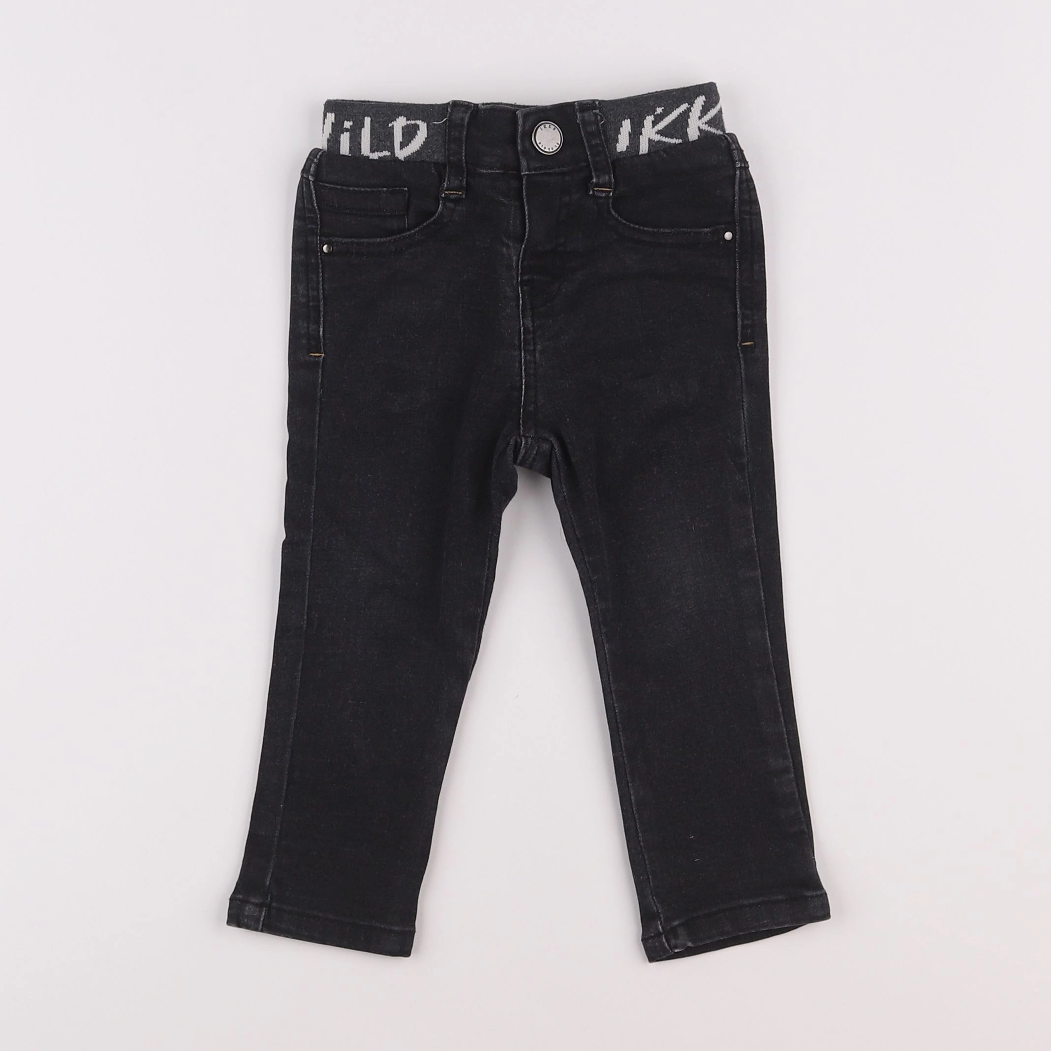 IKKS - jean gris - 18 mois