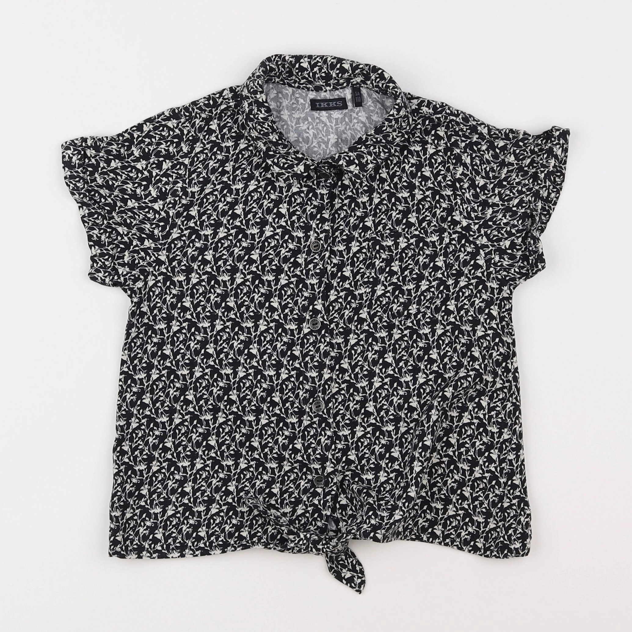 IKKS - blouse noir - 5 ans