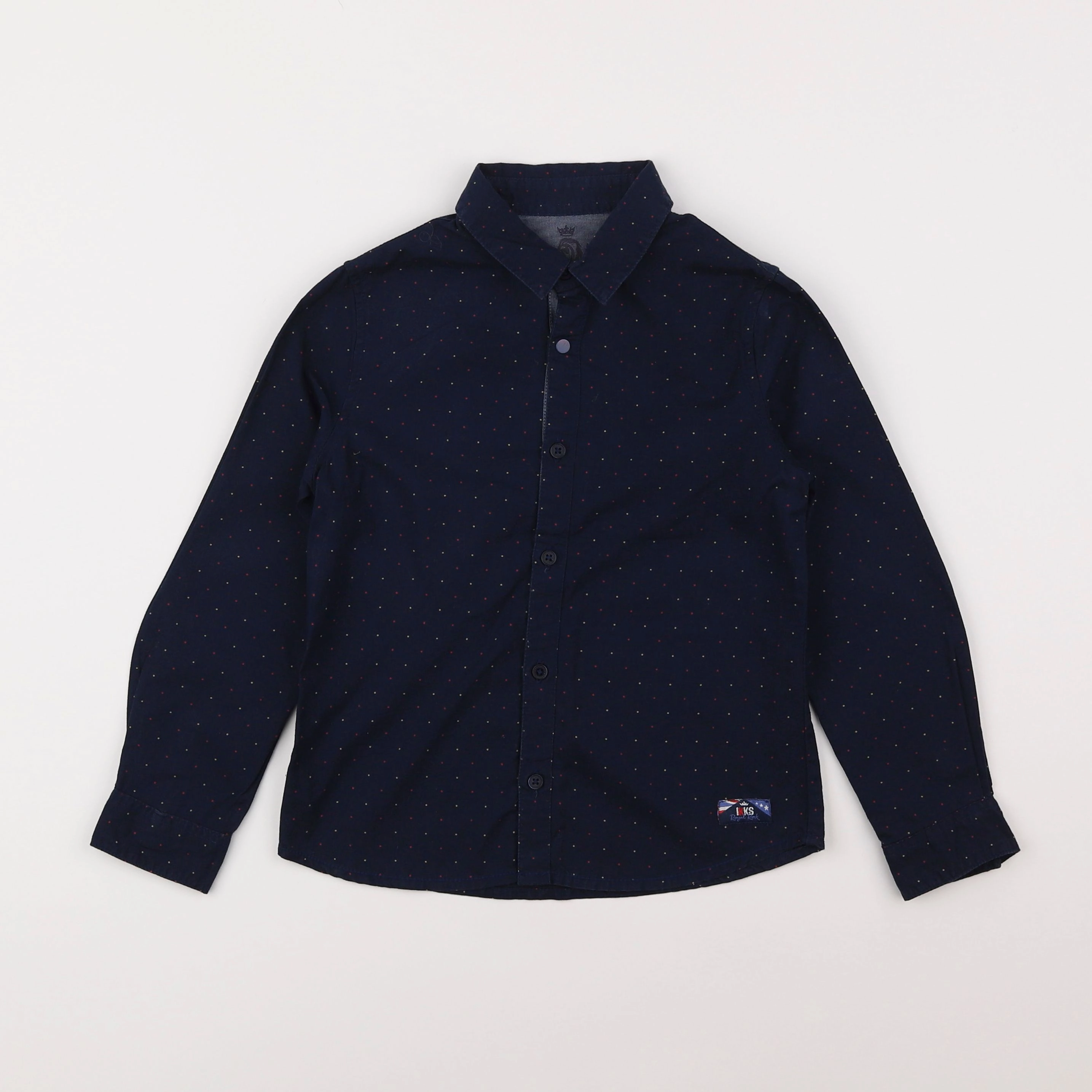IKKS - chemise bleu - 6 ans