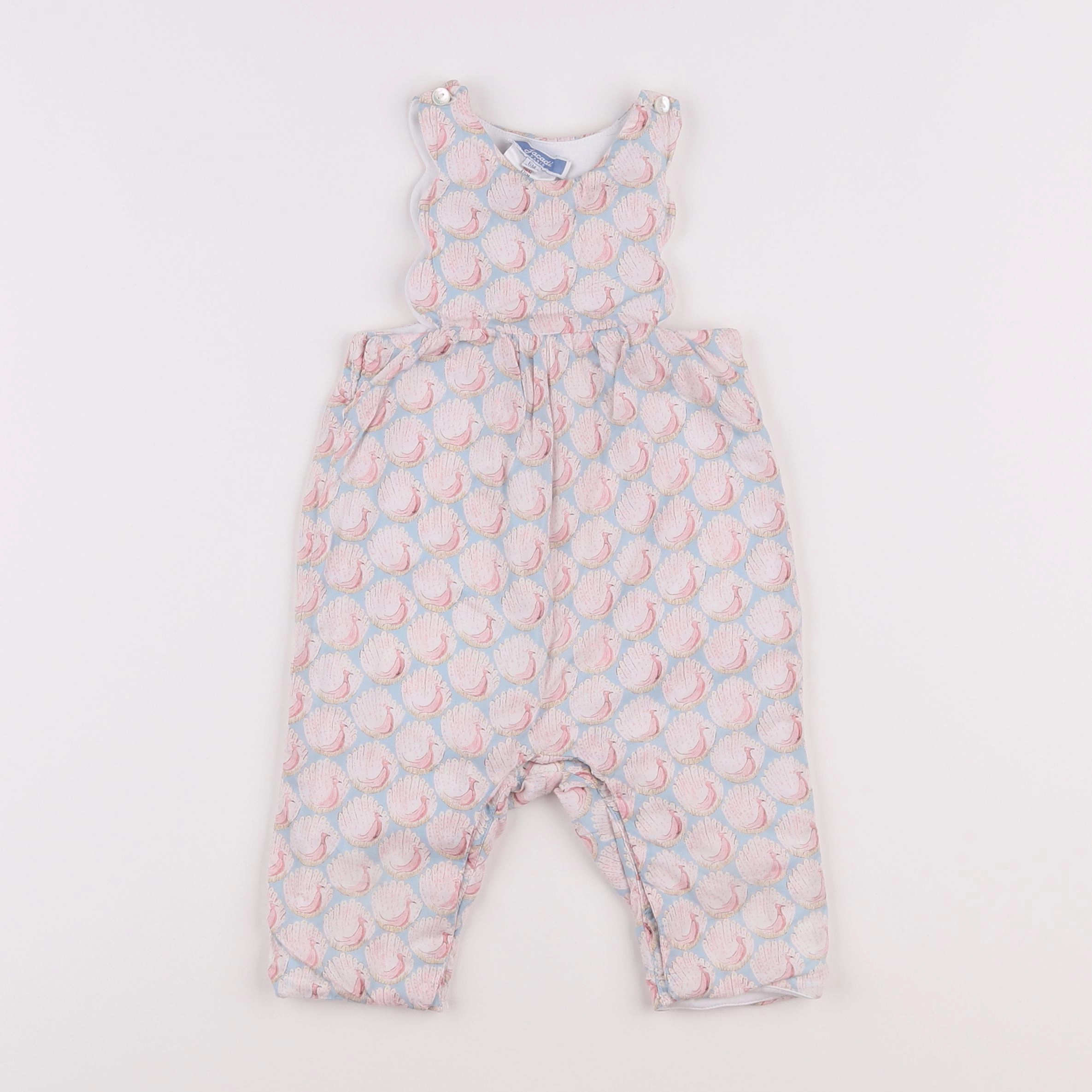 Jacadi - combinaison multicolore - 6 mois