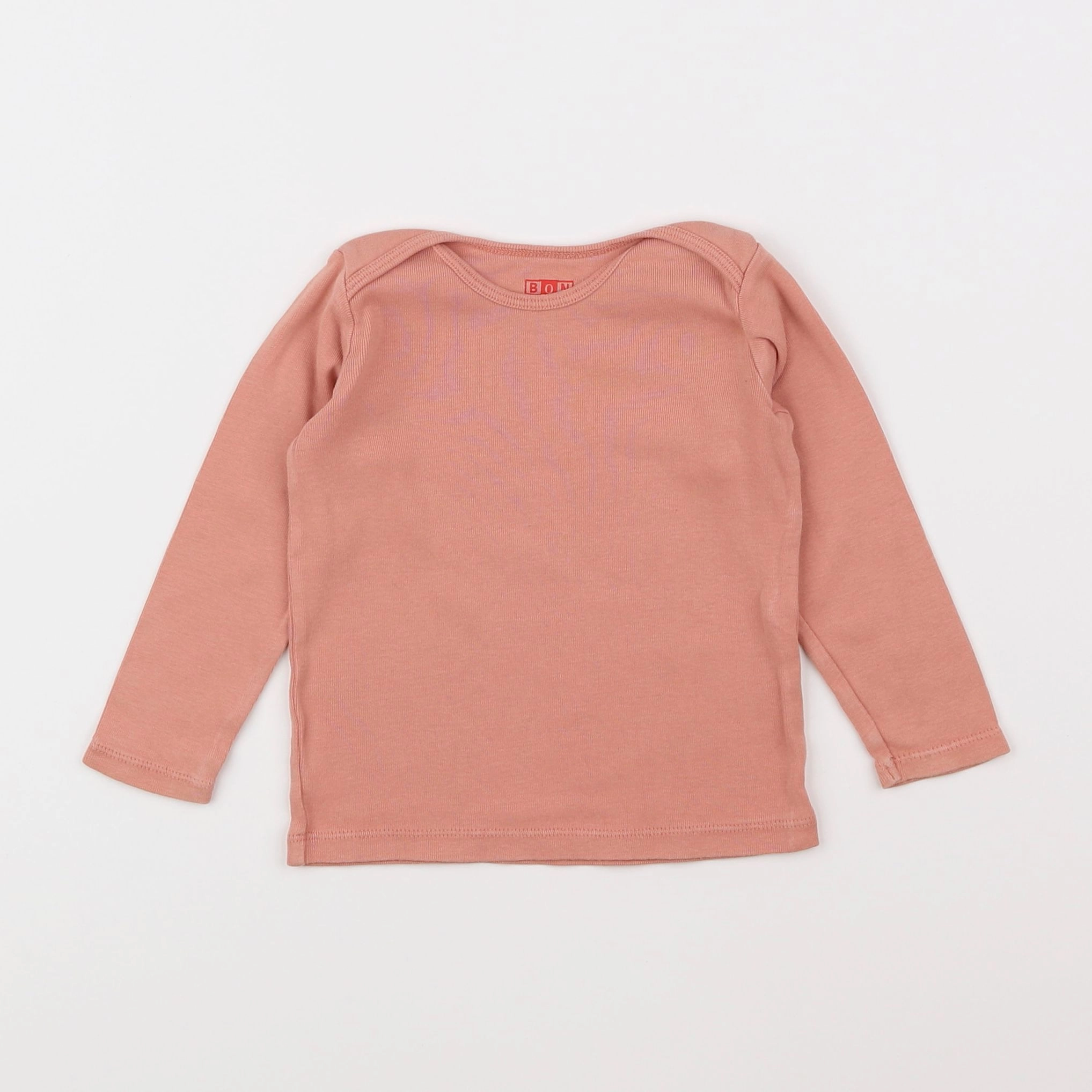 Bonton - tee-shirt rose - 18 mois