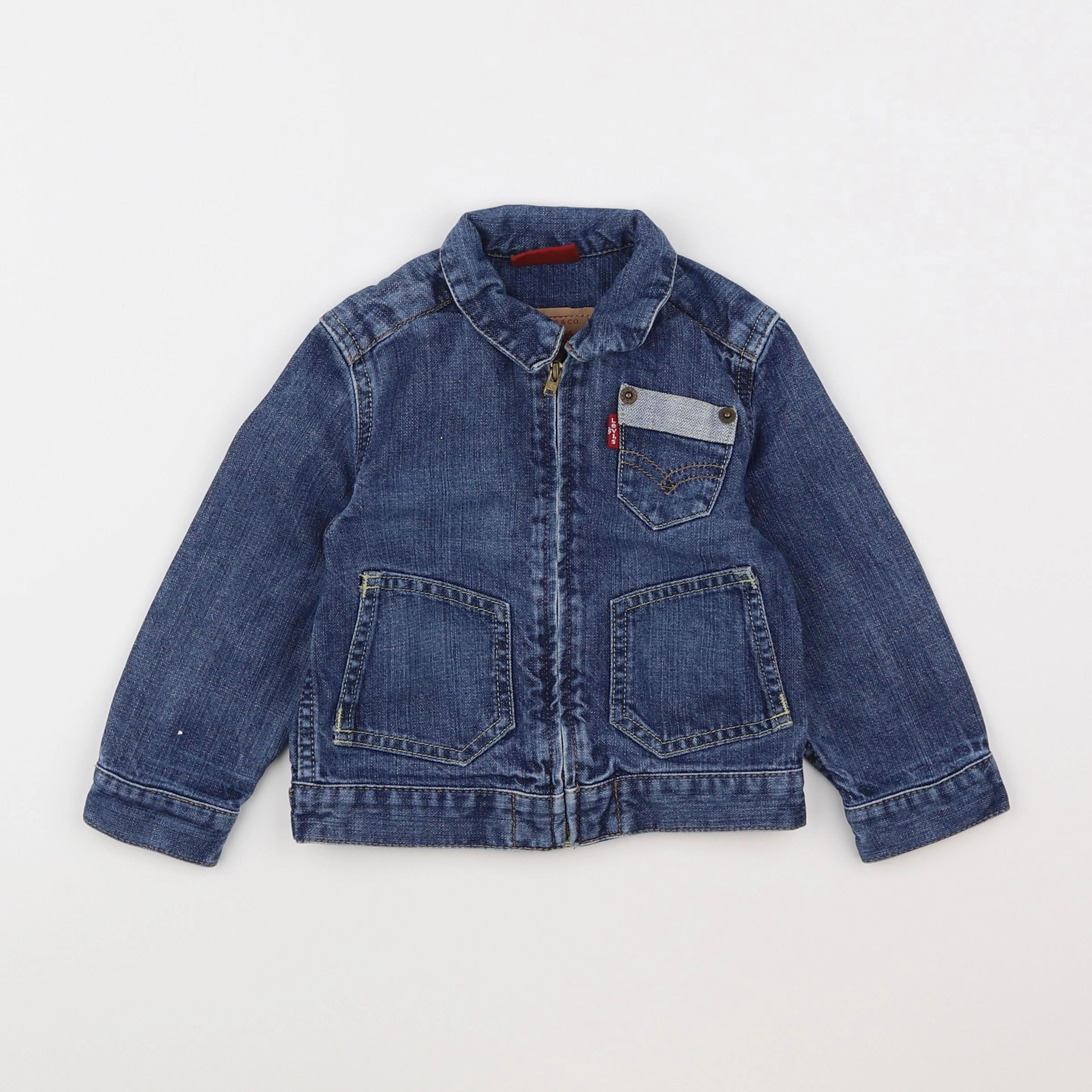 Levi's - veste bleu - 2 ans